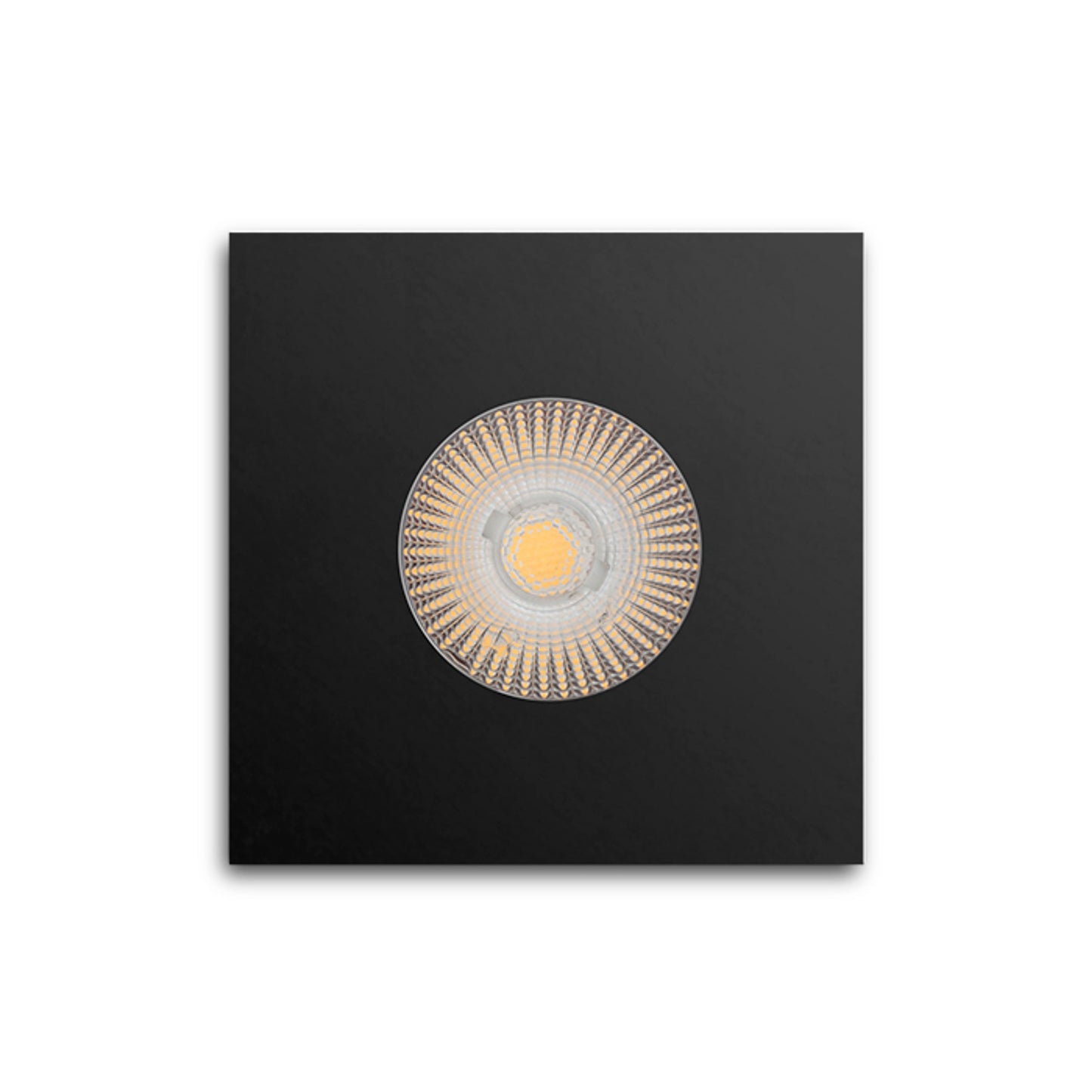 RENDL recessed light WATERBOY SQ matt black 230V LED 10W 40° IP65 3000K R11741 2