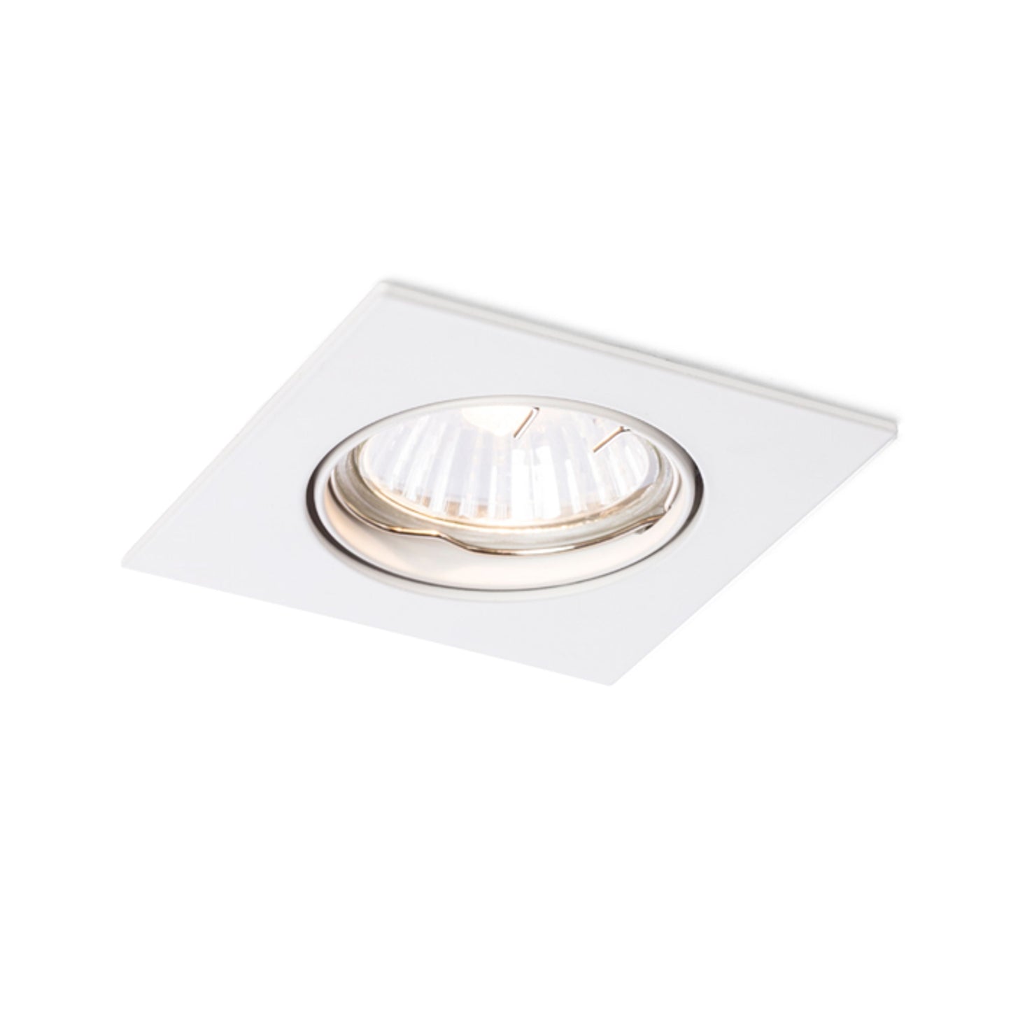 RENDL recessed light TOPIC SQ directional matte white 230V LED GU10 8W R11745 5