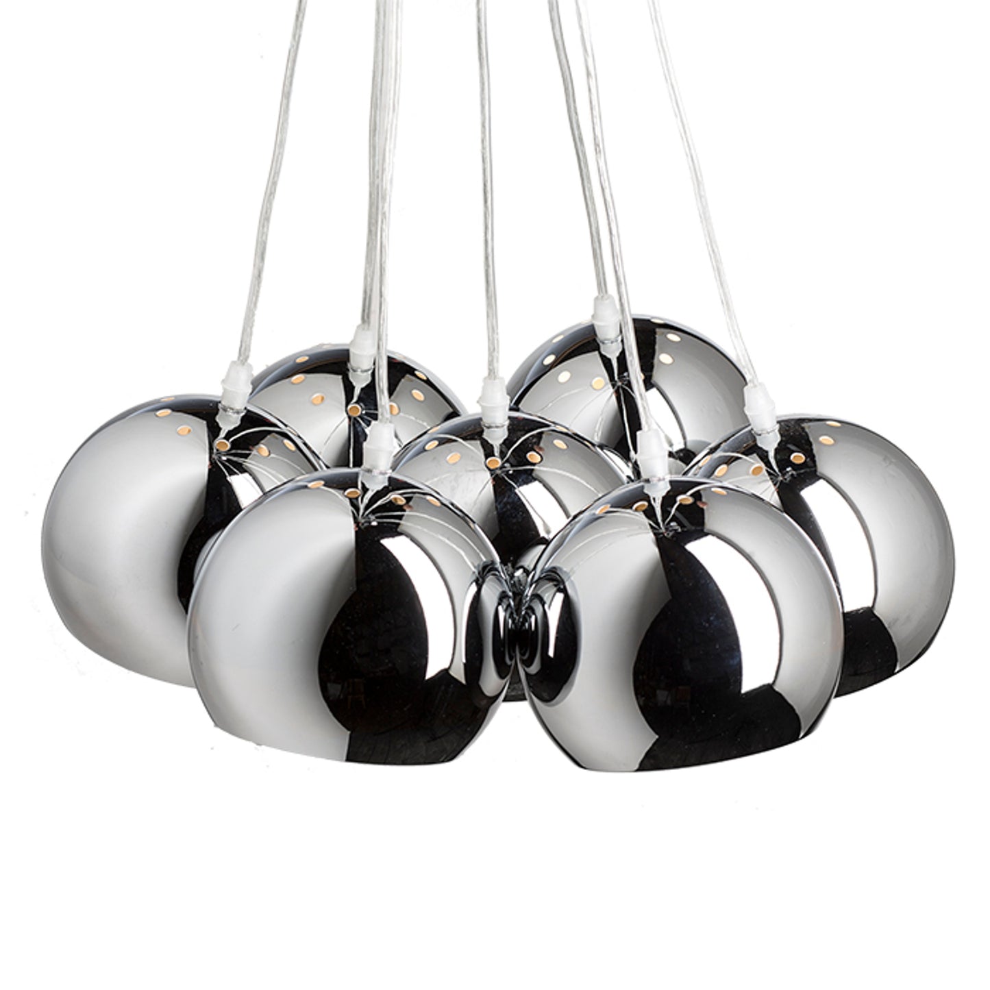 RENDL pendant lamp ASTROMET VII pendant chrome 230V LED E27 7x11W R11761 4