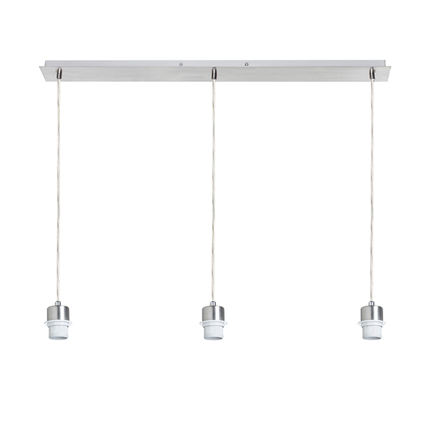 RENDL shades, shade bases, pendent sets MORE 80 pendant ceiling base chrome 230V LED E27 3x15W R11777 4