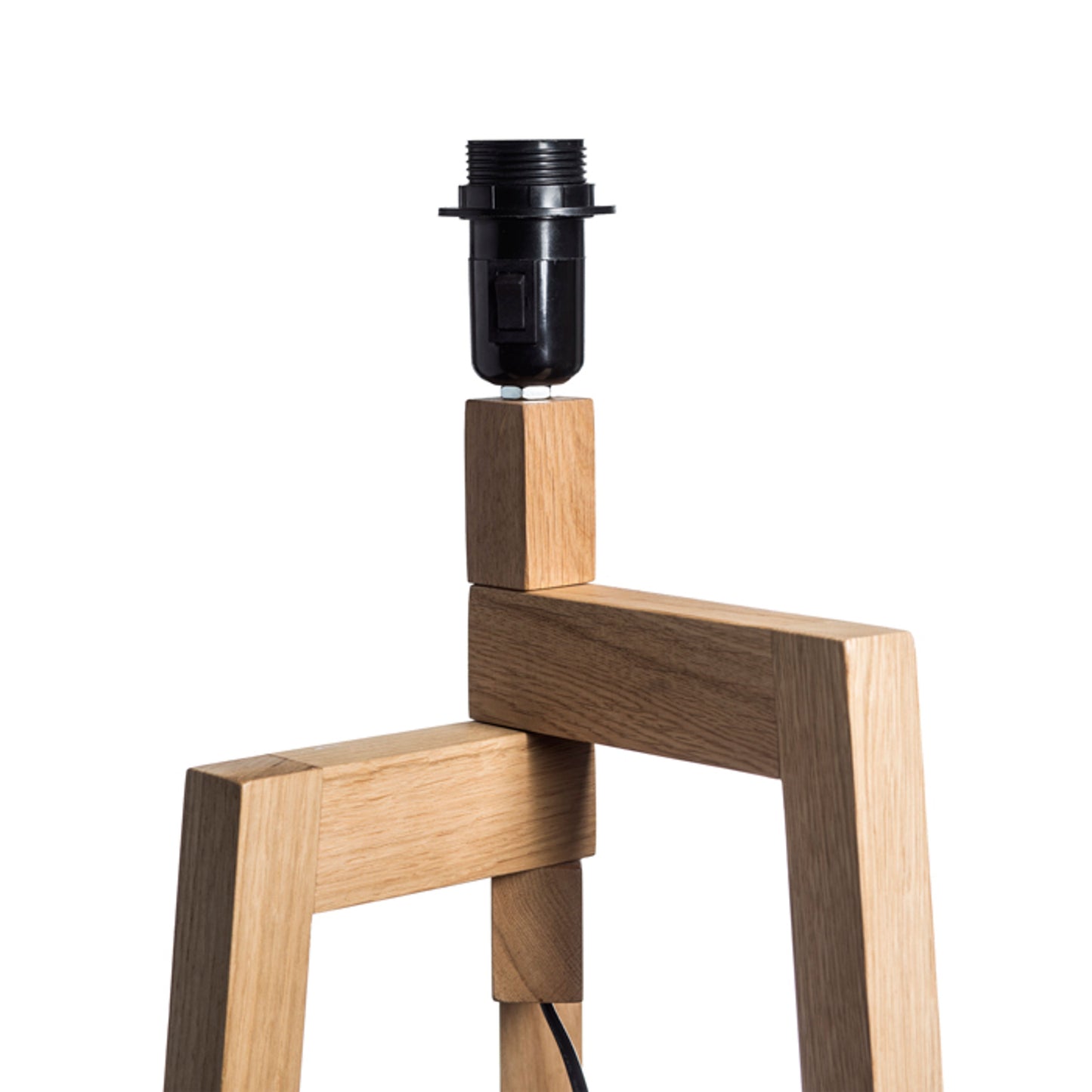 RENDL shades, shade bases, pendent sets WOODY table lamp base oak 230V LED E27 15W R11791 4