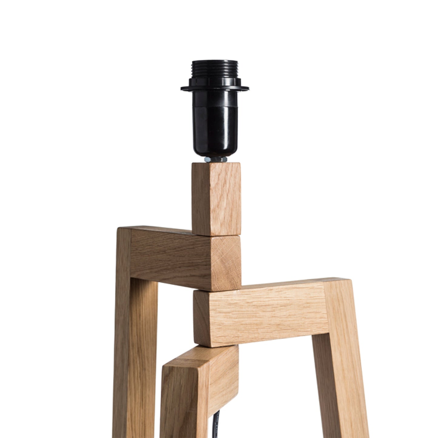RENDL shades, shade bases, pendent sets WOODY table lamp base oak 230V LED E27 15W R11791 5