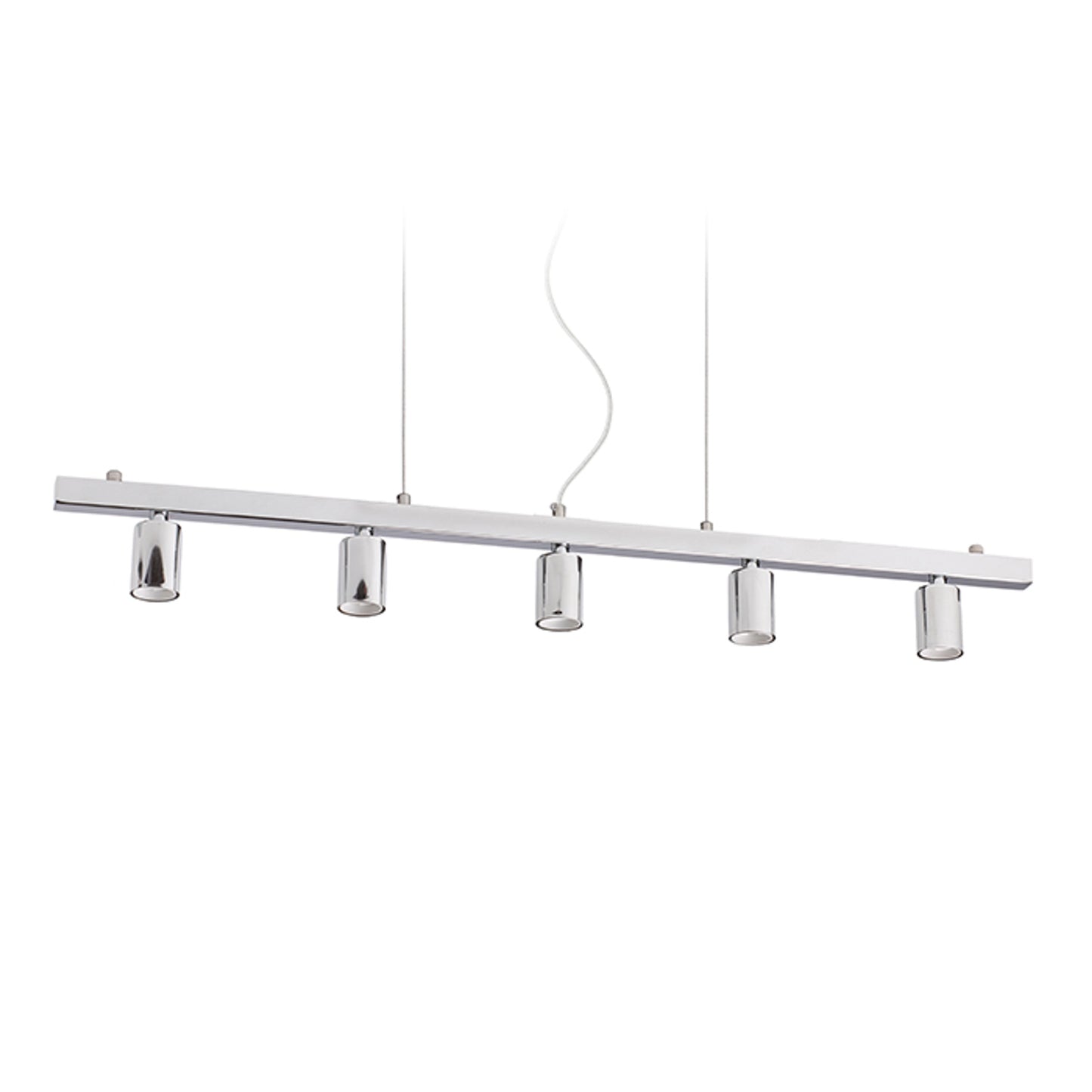 RENDL shades, shade bases, pendent sets RALLONG V pendant ceiling base chrome 230V LED E27 5x15W R11798 3