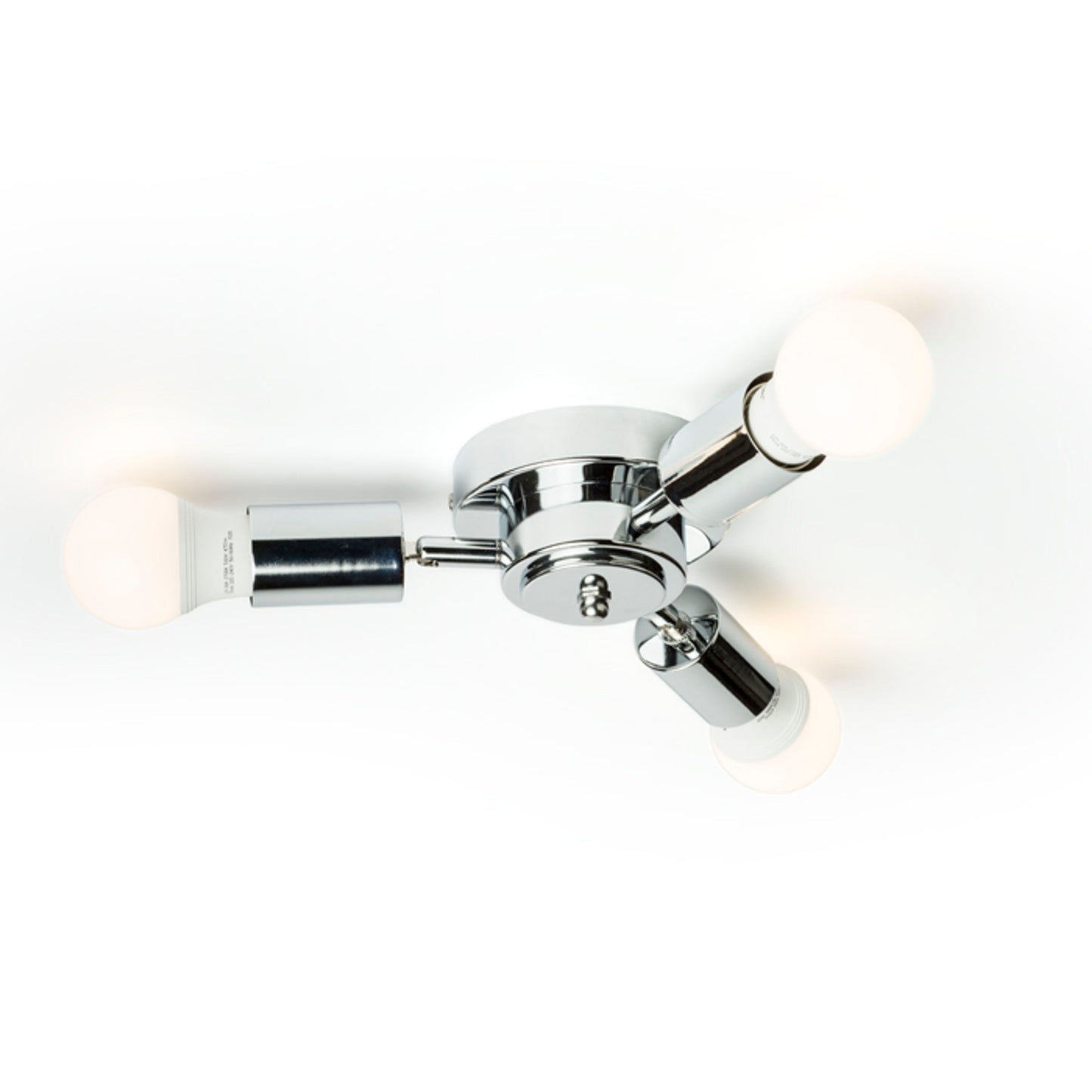 RENDL shades, shade bases, pendent sets POSTE ceiling base chrome 230V LED E27 3x15W R11799 2