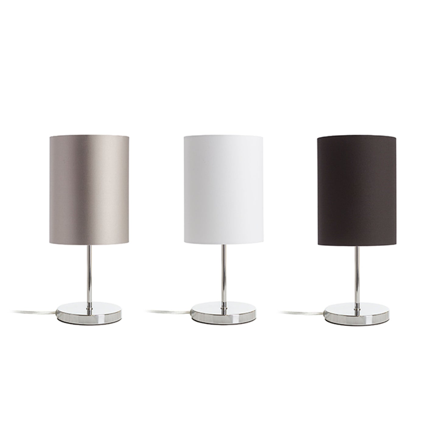 RENDL shades, shade bases, pendent sets RON 15/20 shade Polycotton white/white PVC max. 28W R11804 3