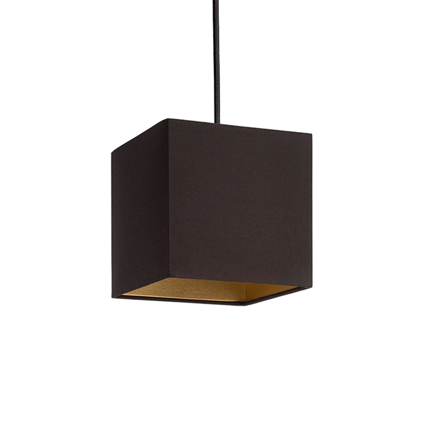 RENDL shades, shade bases, pendent sets TEMPO 15/15 shade Polycotton black/golden foil max. 28W R11812 6