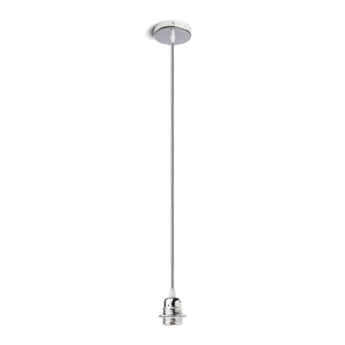 RENDL shades, shade bases, pendent sets ELISA pendant set CHB+B/WC+CHF 230V LED E27 15W R11876 2
