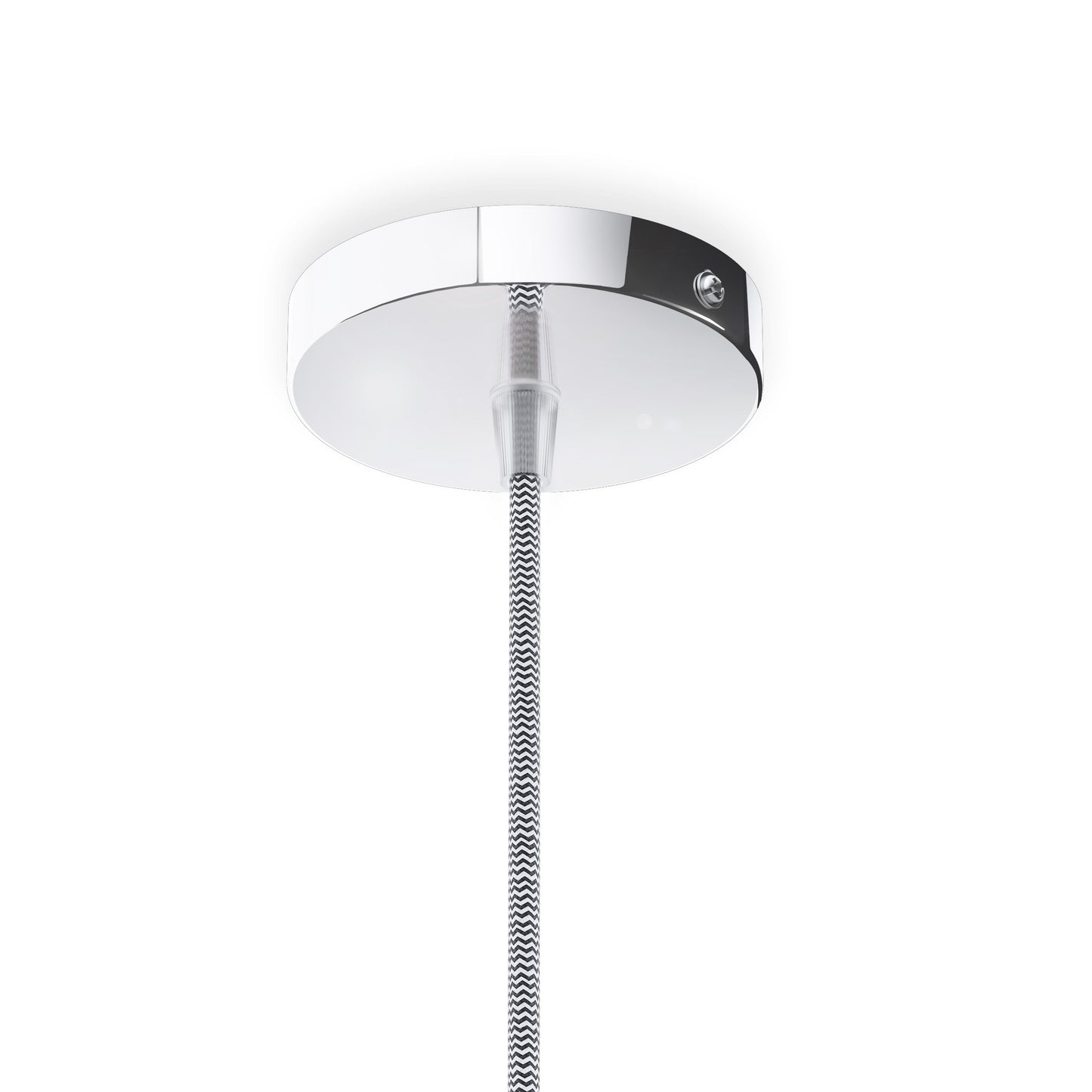 RENDL shades, shade bases, pendent sets ELISA pendant set CHB+B/WC+CHF 230V LED E27 15W R11876 3