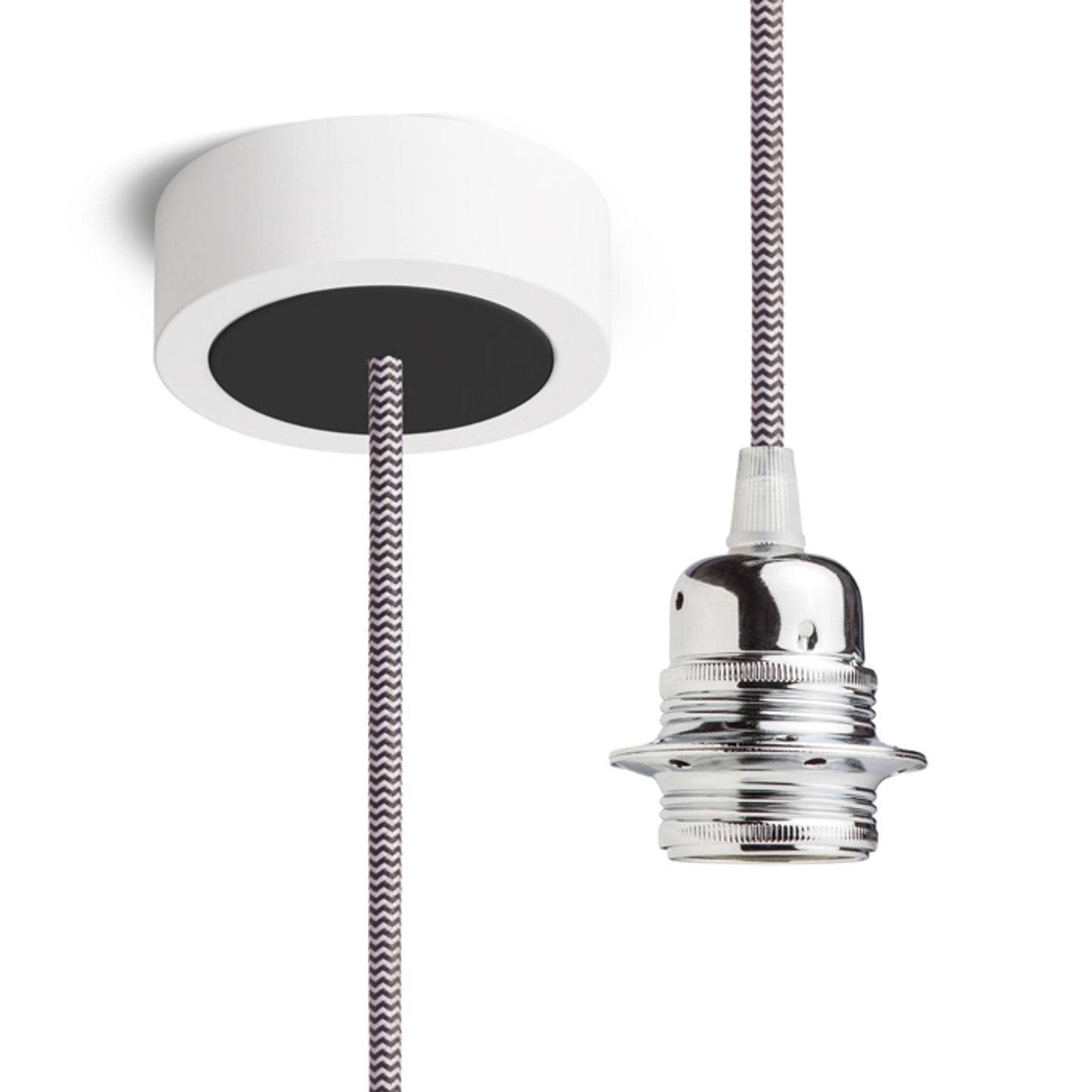 RENDL shades, shade bases, pendent sets HEX pendant set WB+B/WC+CHF+BC1 230V LED E27 15W R11919 1
