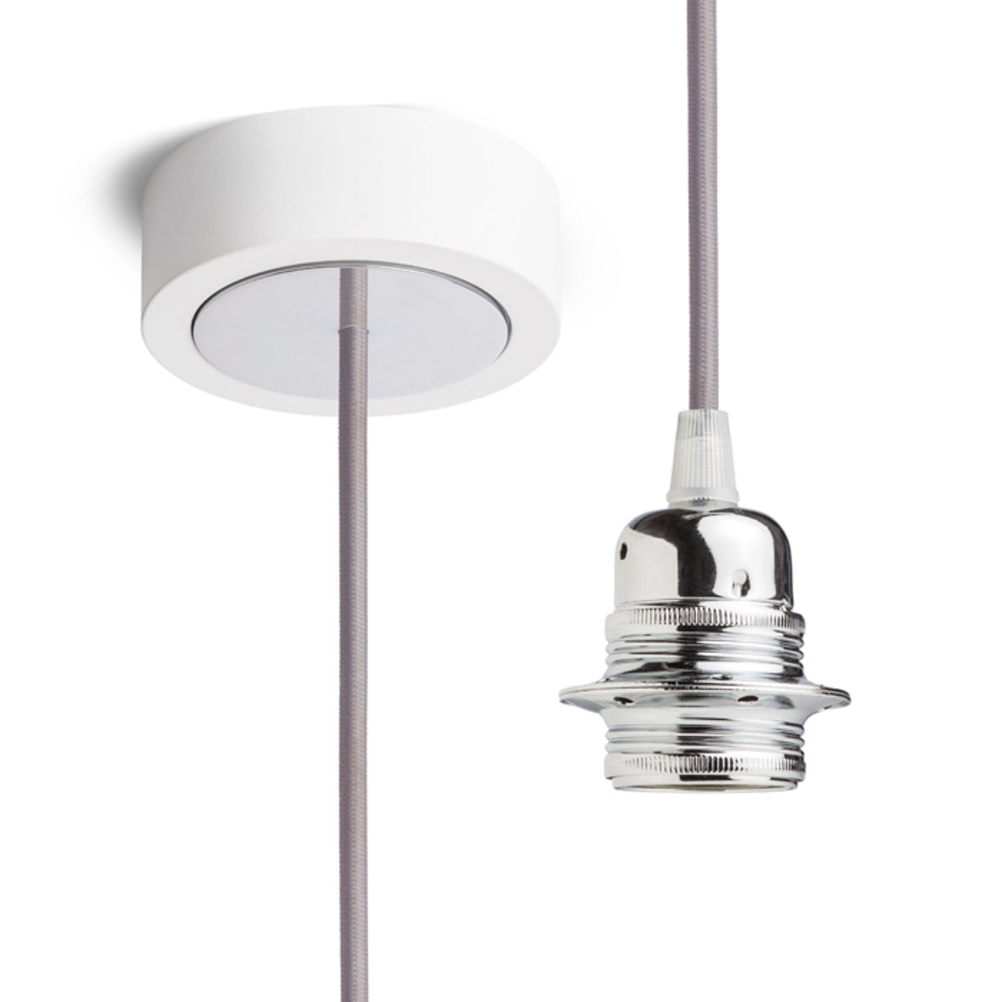 RENDL shades, shade bases, pendent sets HEX pendant set WB+GC+CHF+CHC1 230V LED E27 15W R11920 1