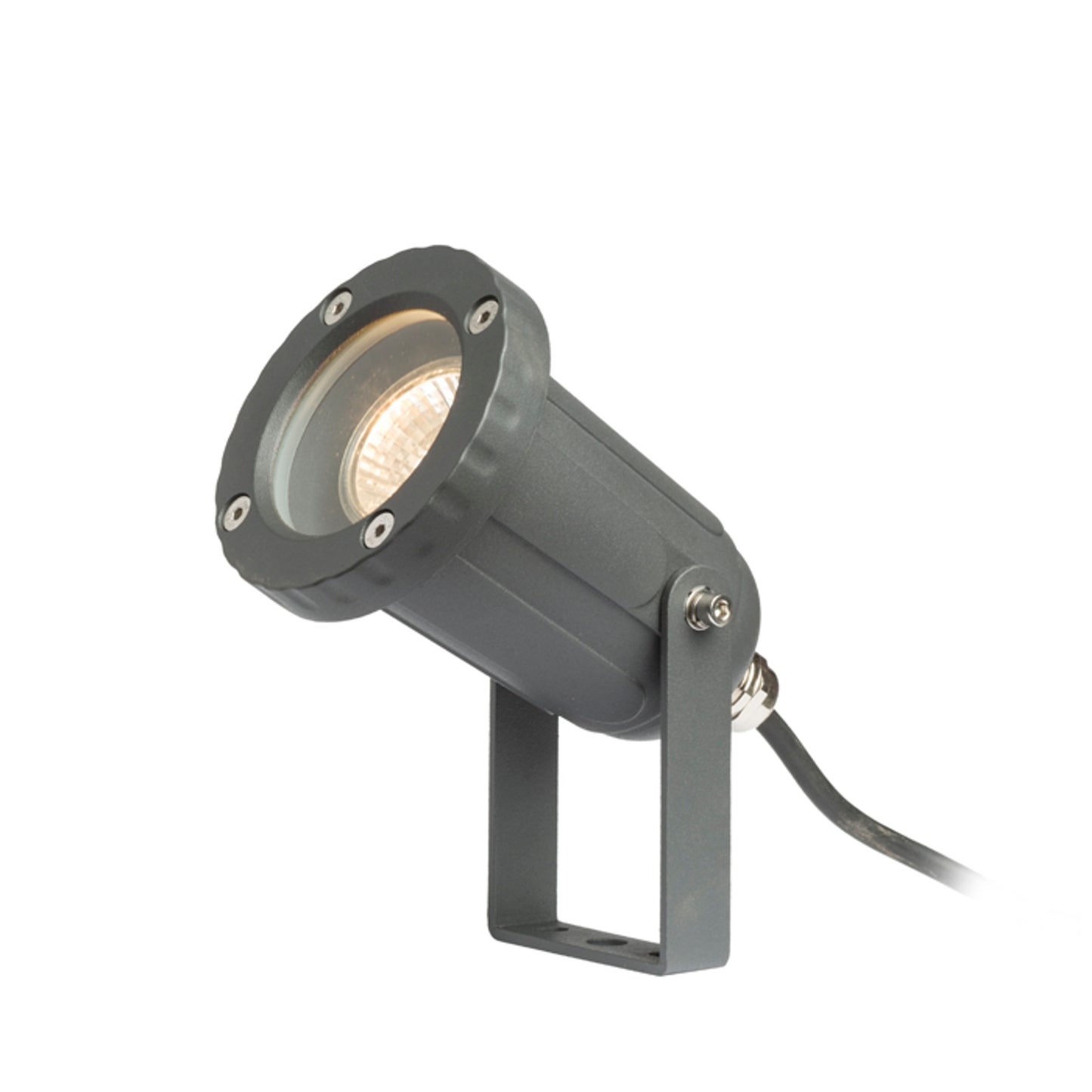 RENDL outdoor lamp HEAVY DUTY outdoor reflector anthracite grey 230V LED GU10 12W IP65 R11948 6