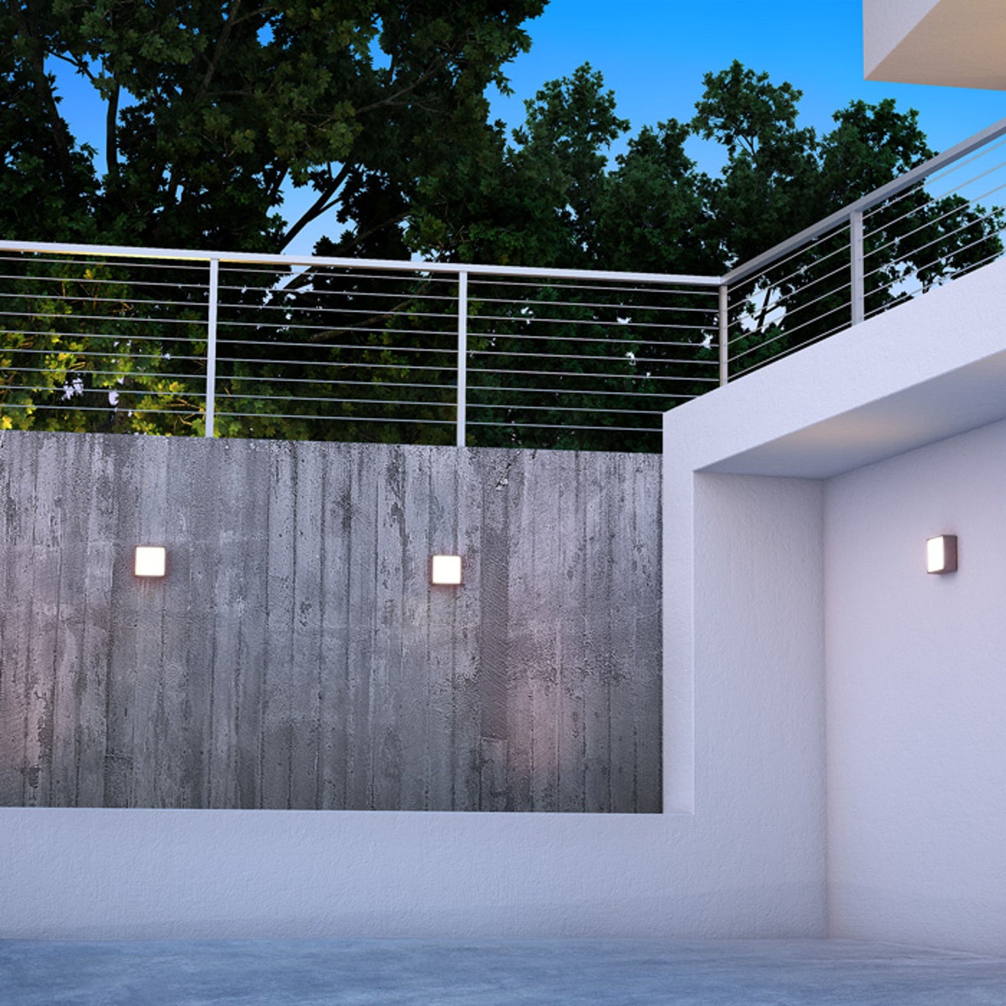 RENDL outdoor lamp BONO surface mounted anthracite grey 230V LED 4W IP65 3000K R11967 8