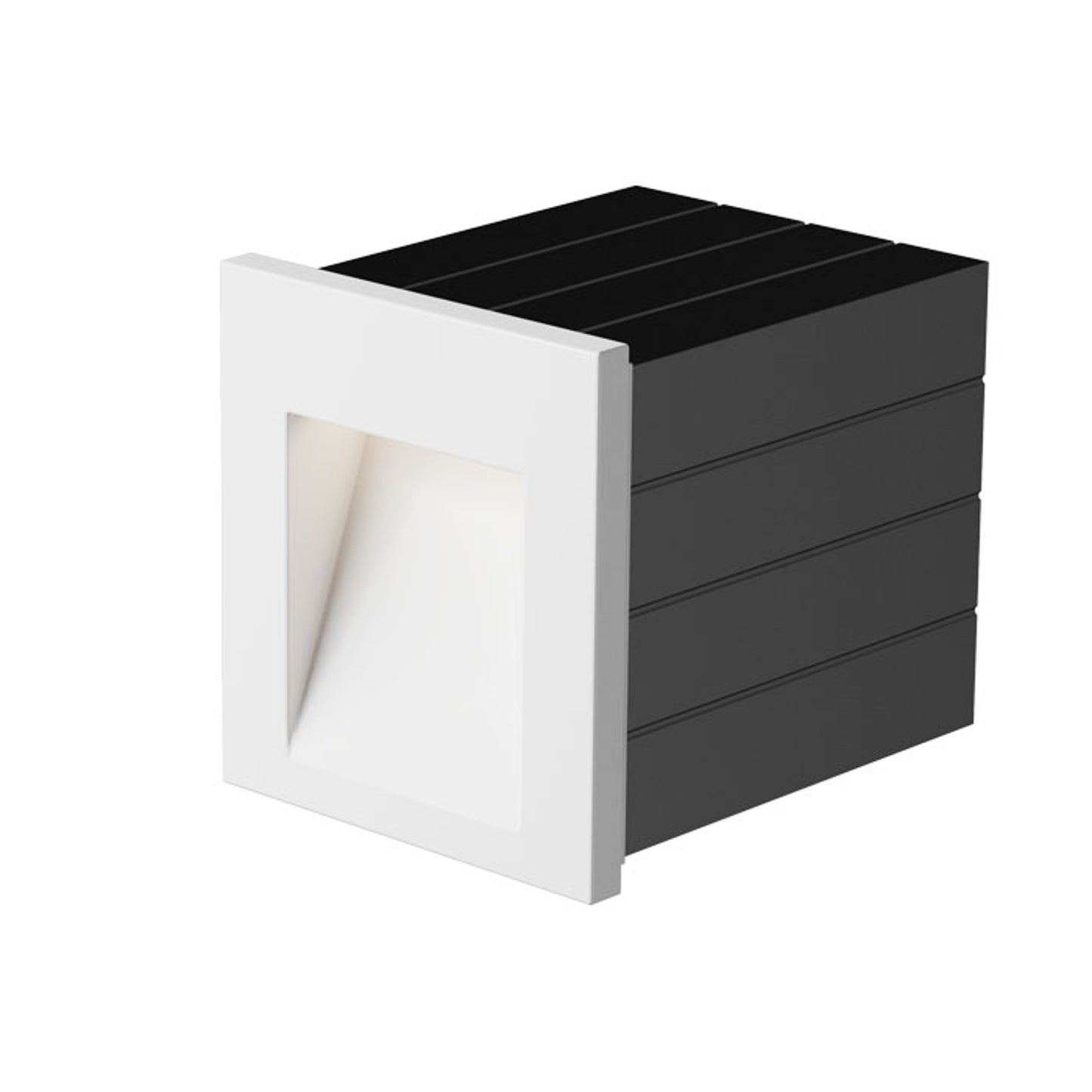 RENDL outdoor lamp TESS SQ recessed white 230V LED 3W IP54 3000K R12013 3