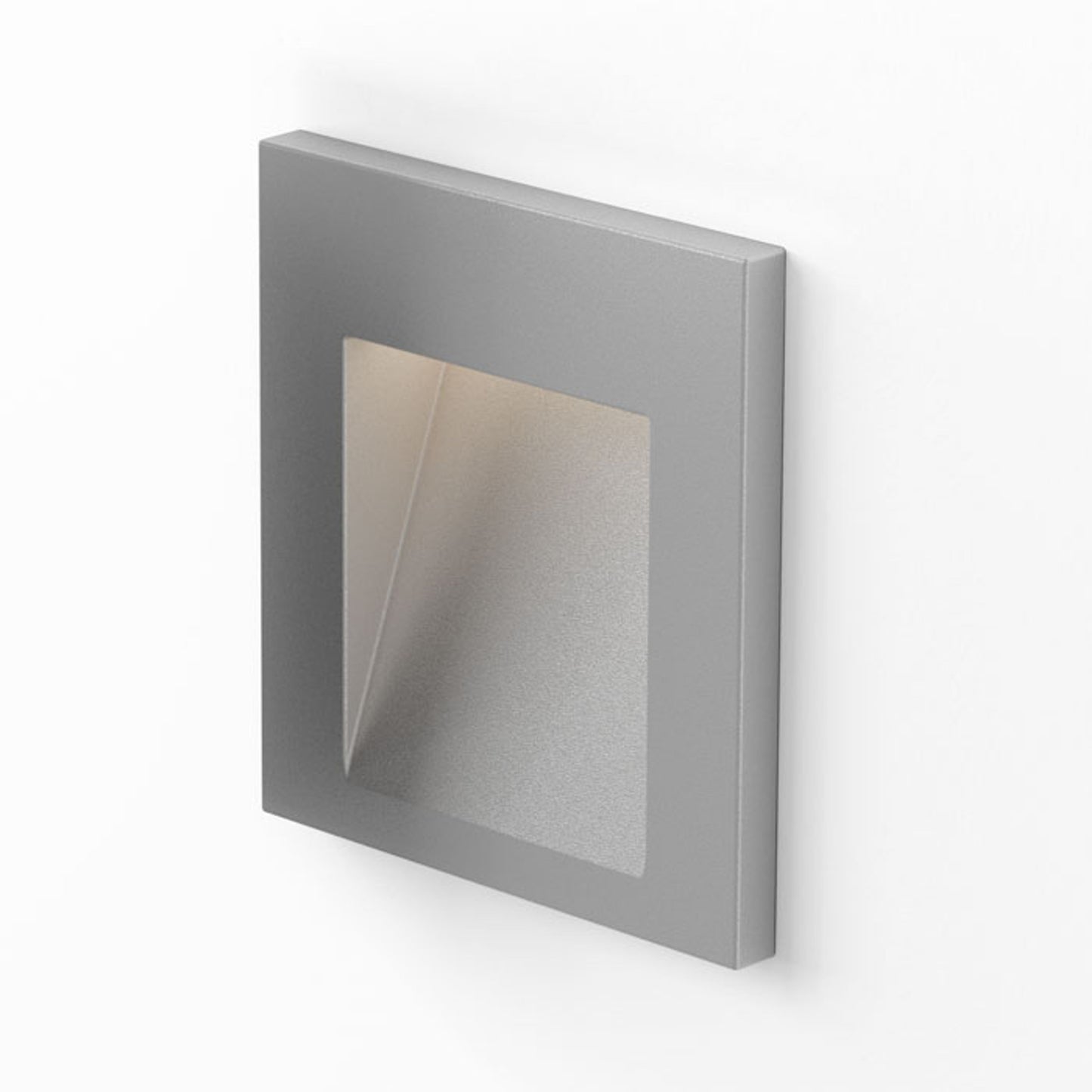 RENDL outdoor lamp TESS SQ recessed silver grey 230V LED 3W IP54 3000K R12014 4