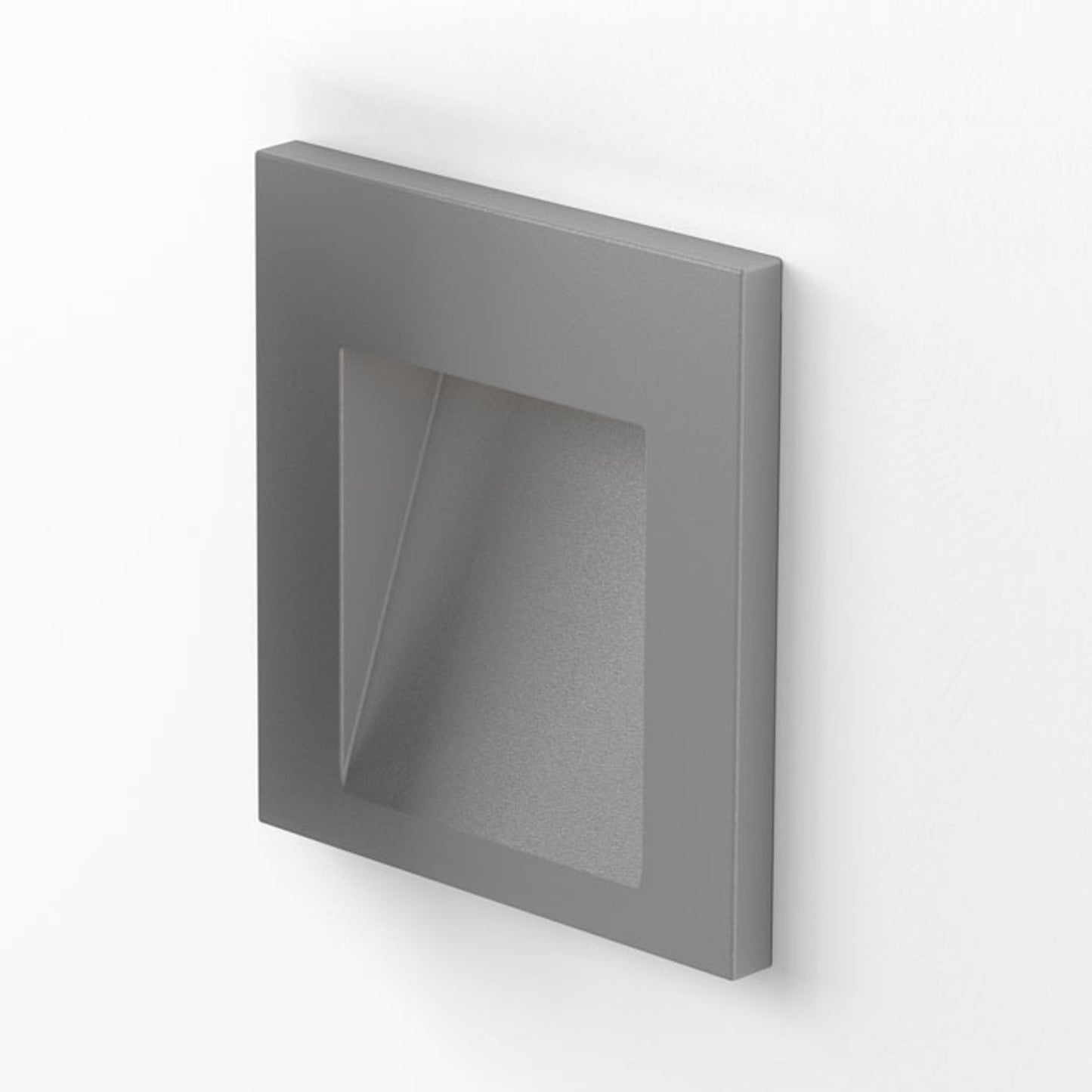 RENDL outdoor lamp TESS SQ recessed silver grey 230V LED 3W IP54 3000K R12014 5
