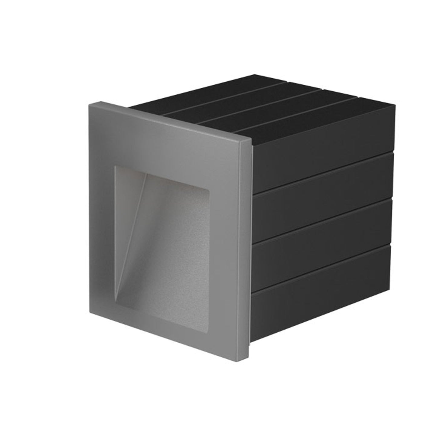 RENDL outdoor lamp TESS SQ recessed silver grey 230V LED 3W IP54 3000K R12014 6