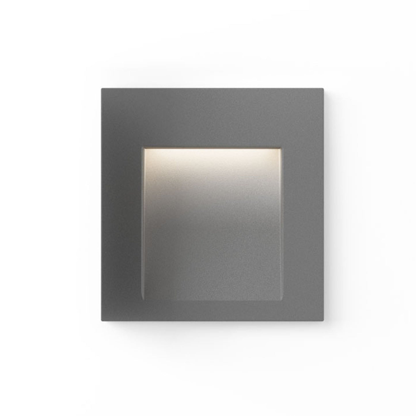 RENDL outdoor lamp TESS SQ recessed silver grey 230V LED 3W IP54 3000K R12014 8