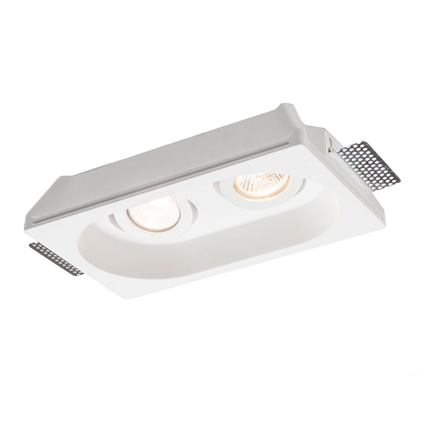 RENDL recessed light DINGO GU10 II directional plaster 230V GU10 2x35W R12037 3