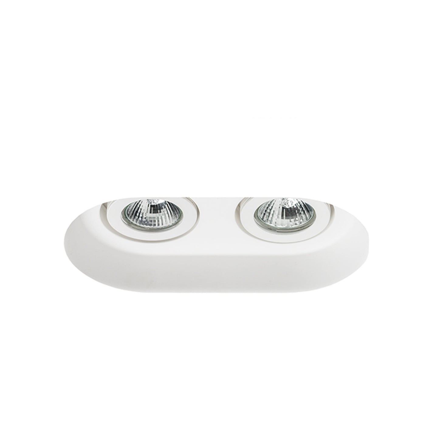 RENDL recessed light DINGO GU10 II directional plaster 230V GU10 2x35W R12037 8