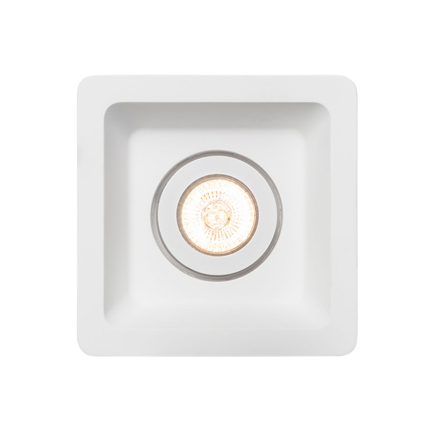 RENDL recessed light DINO SQ GU10 directional plaster 230V GU10 35W R12038 6