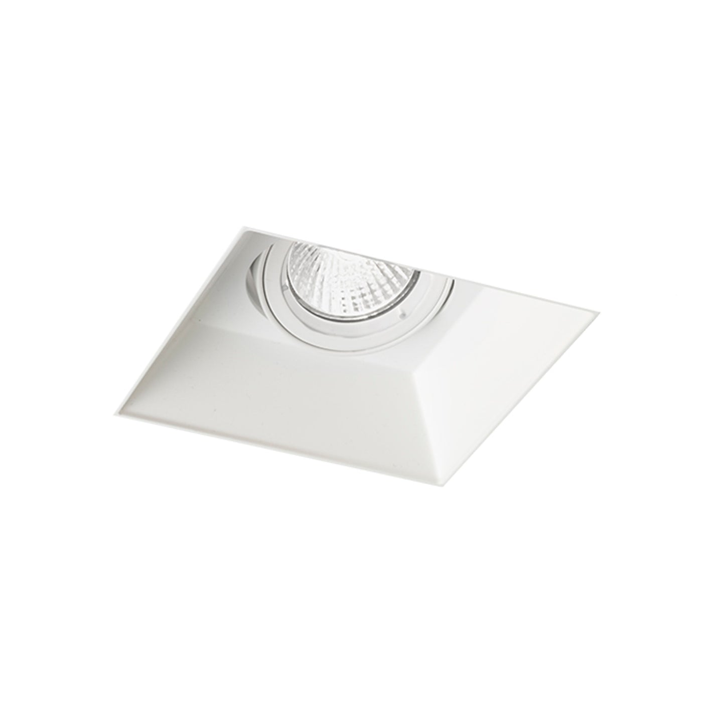 RENDL recessed light IPSO SQ frameless white 230V LED GU10 8W R12045 1