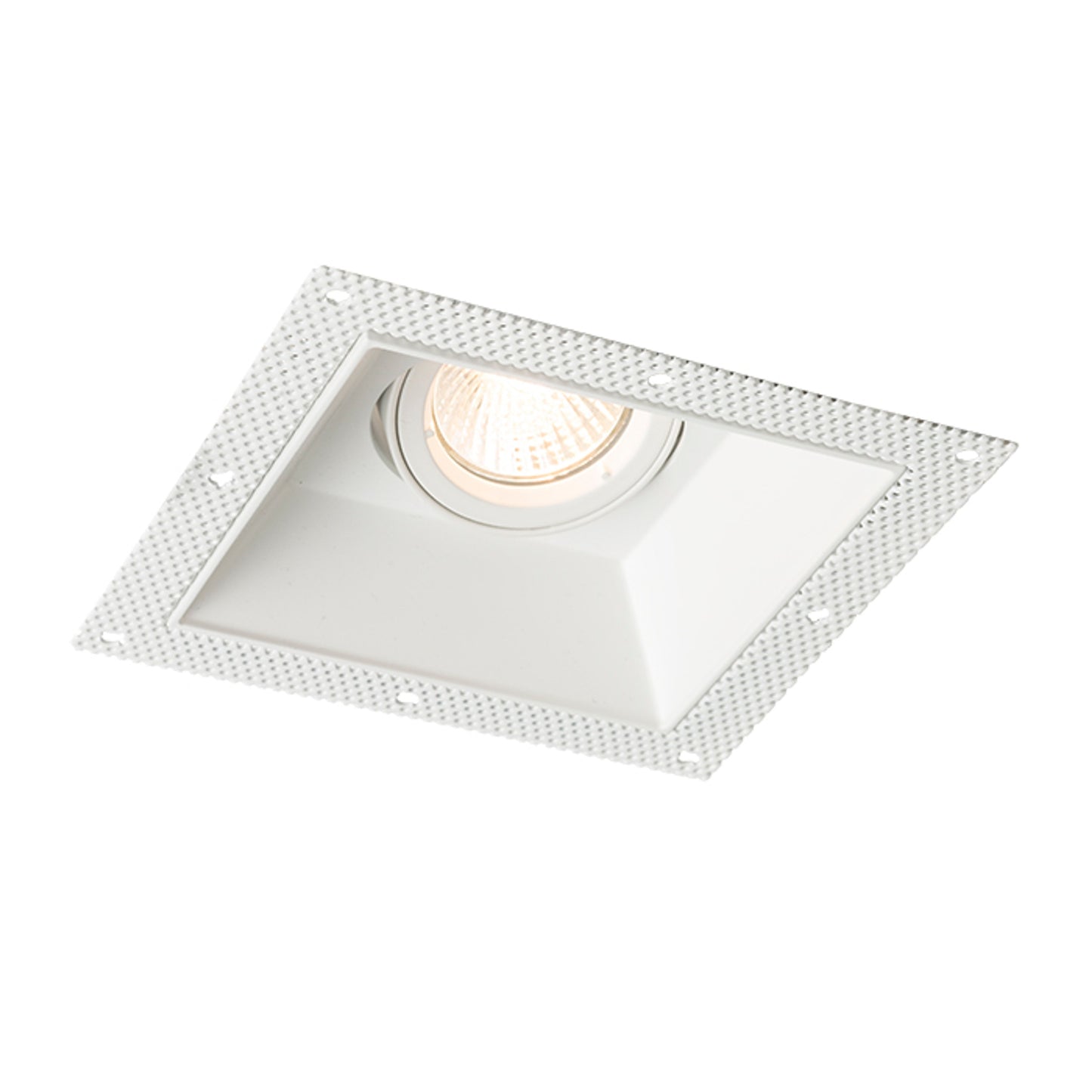 RENDL recessed light IPSO SQ frameless white 230V LED GU10 8W R12045 4