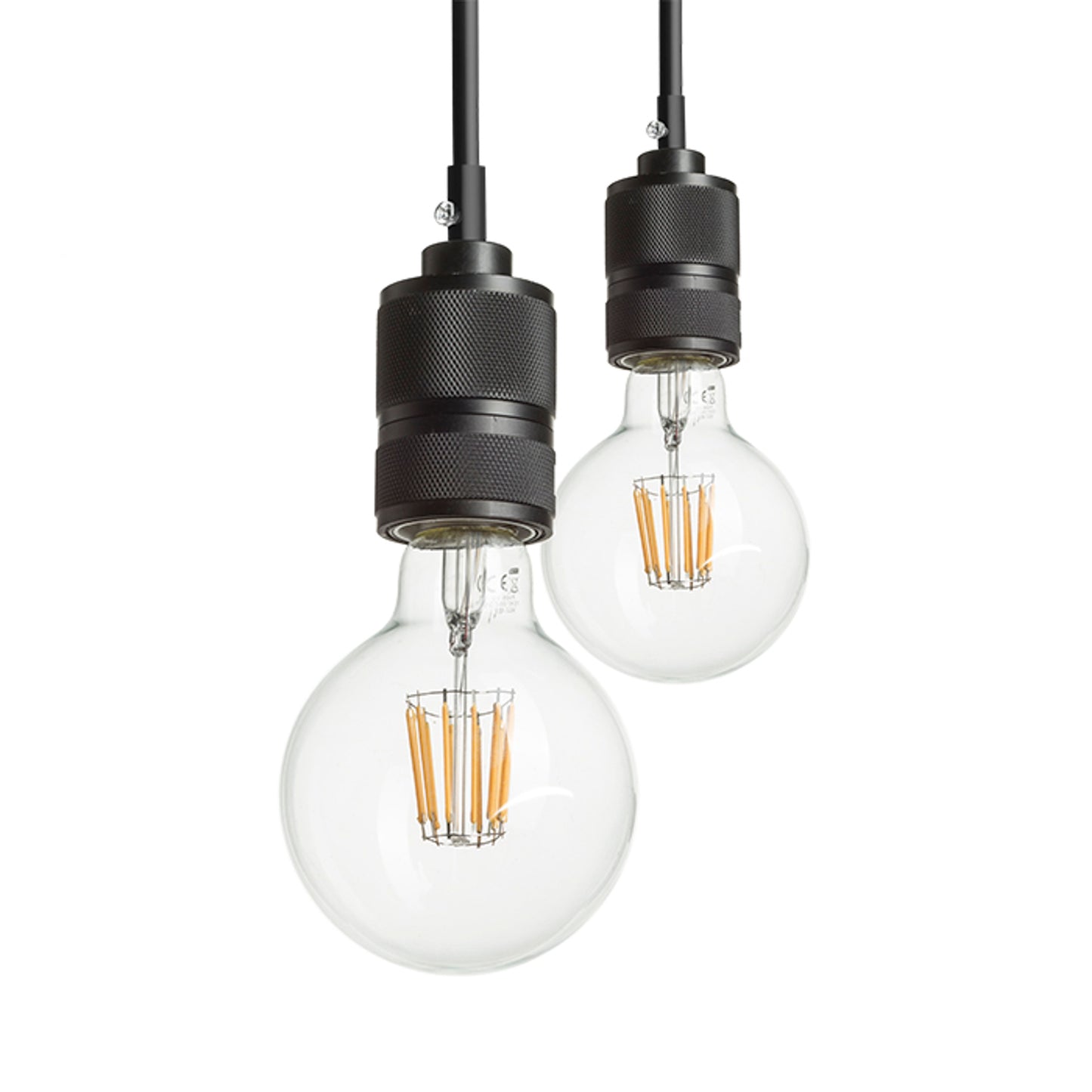 RENDL pendant lamp CINDY VI pendant black 230V LED E27 6x15W R12054 10