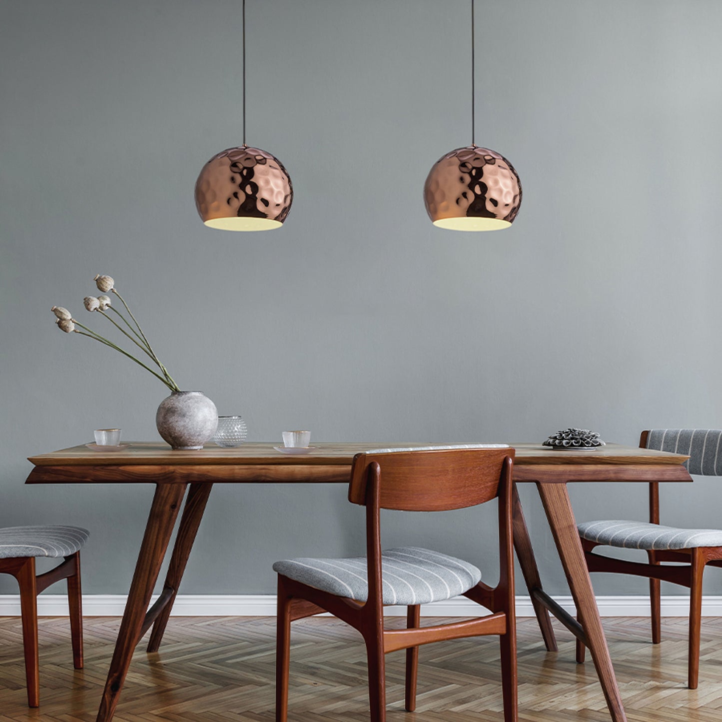 RENDL pendant lamp BLONDIE 25 pendant copper 230V LED E27 15W R12057 10