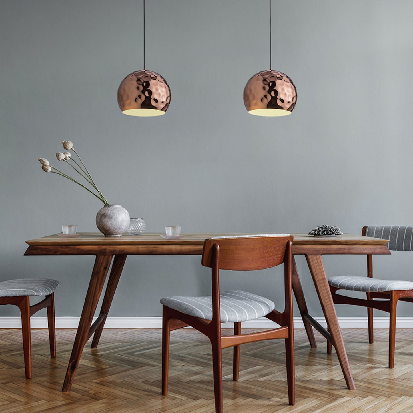 RENDL pendant lamp BLONDIE 25 pendant copper 230V LED E27 15W R12057 2