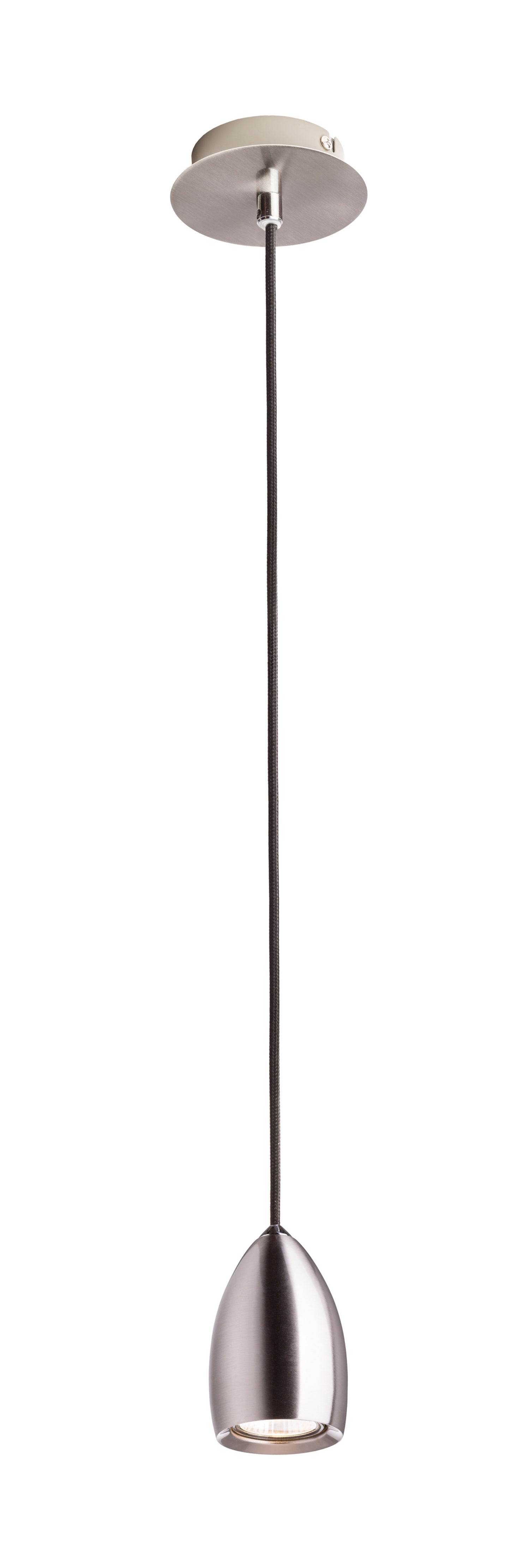 RENDL pendant lamp BABADES I pendant matt nickel 230V GU10 35W R12082 5