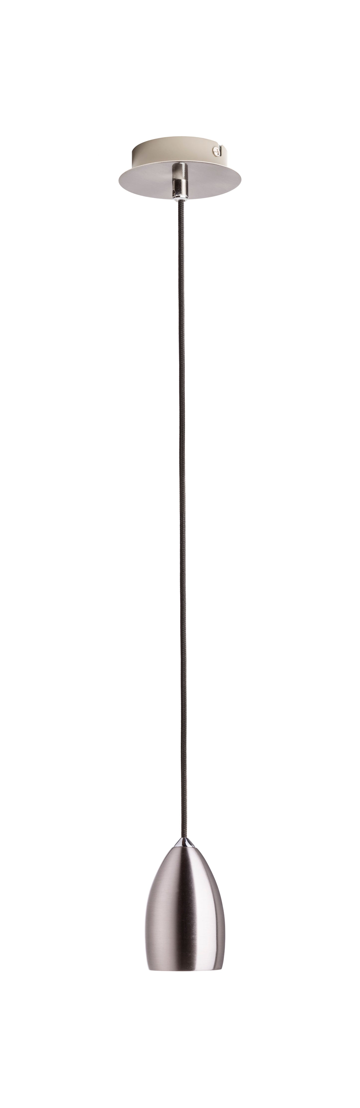 RENDL pendant lamp BABADES I pendant matt nickel 230V GU10 35W R12082 7