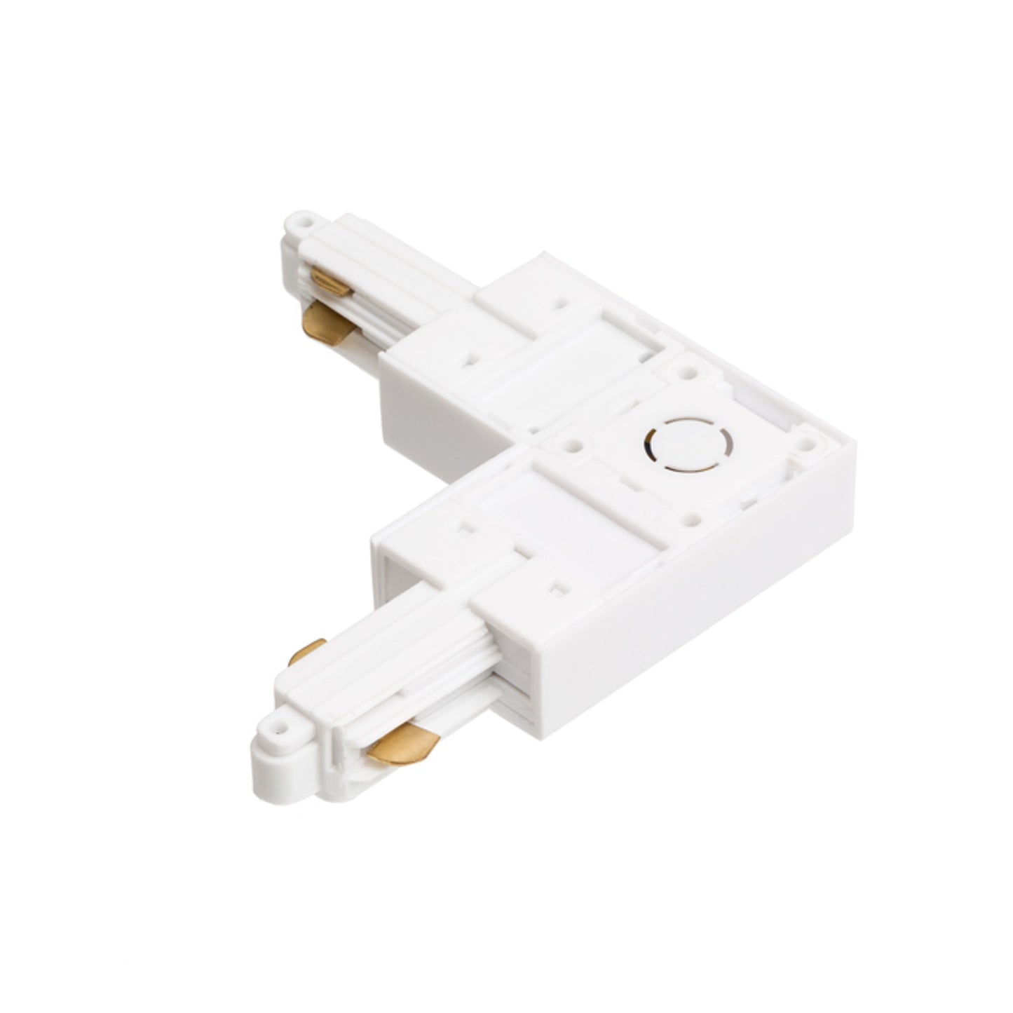 RENDL 1-circuit track system 1F L connector (inner polarity) white 230V R12269 2