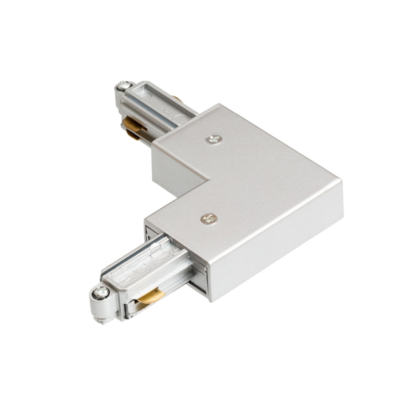 RENDL 1-circuit track system 1F L connector (inner polarity) silver grey 230V R12271 1