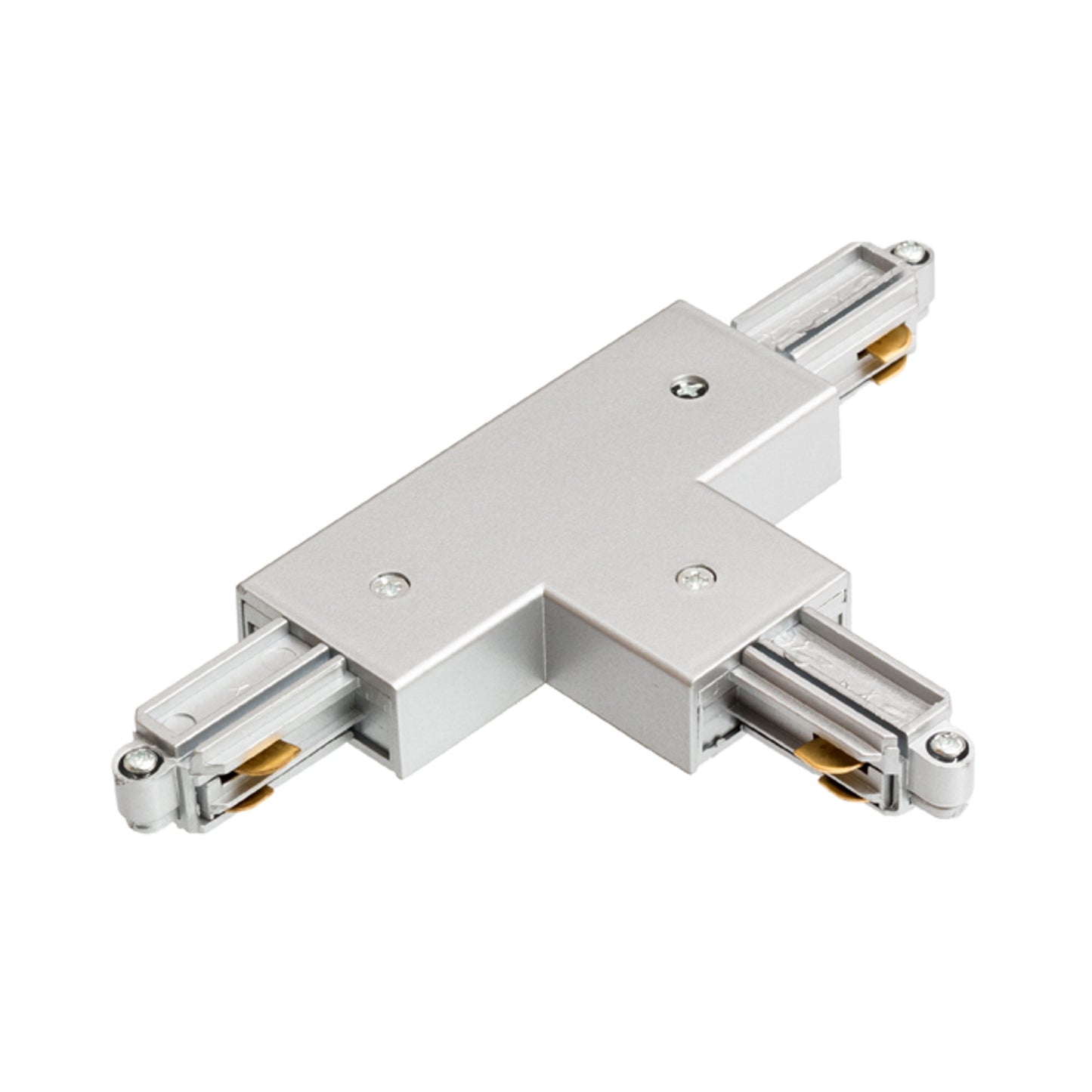 RENDL 1-circuit track system 1F T connector, polarity right silver grey 230V R12277 1