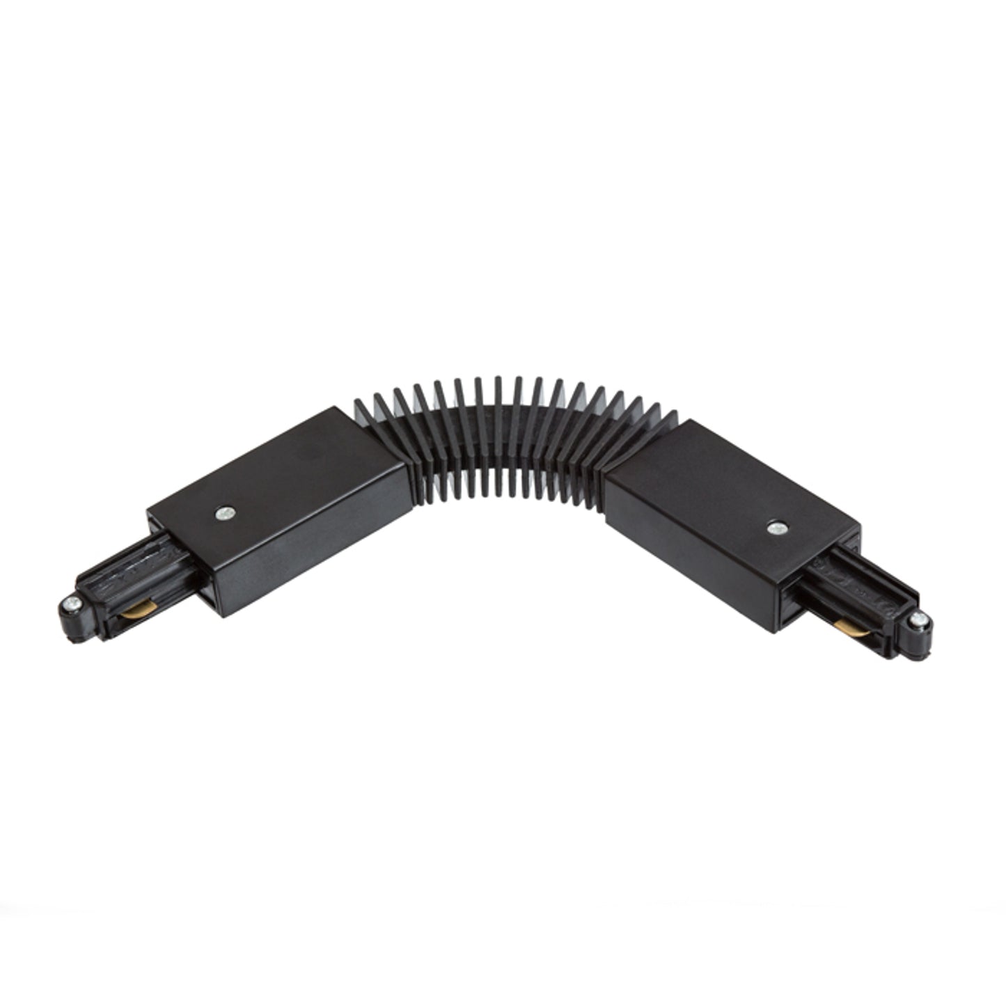 RENDL 1-circuit track system 1F flex connector black 230V R12282 1