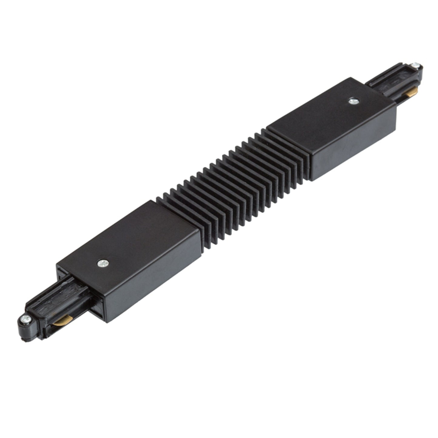 RENDL 1-circuit track system 1F flex connector black 230V R12282 2