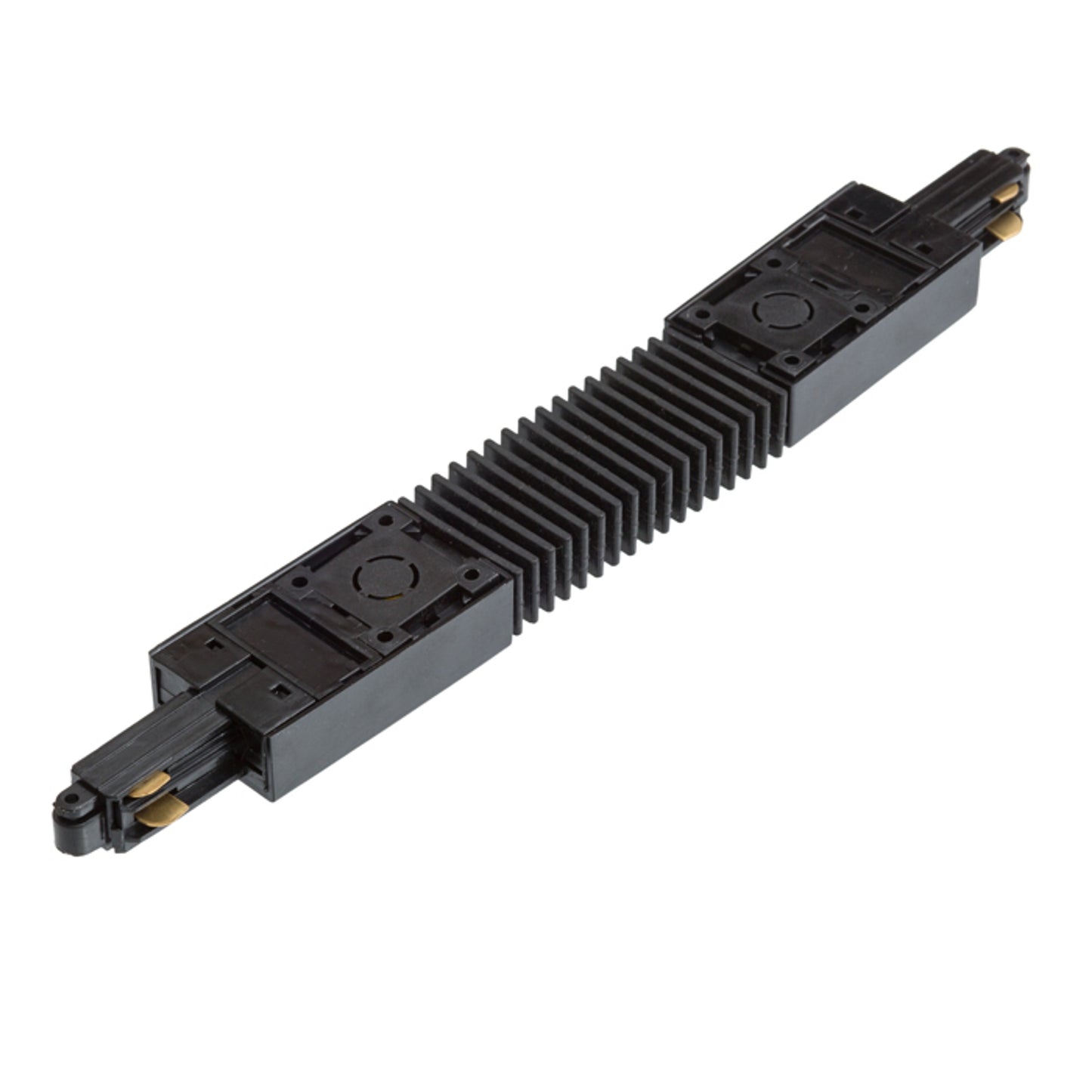 RENDL 1-circuit track system 1F flex connector black 230V R12282 3