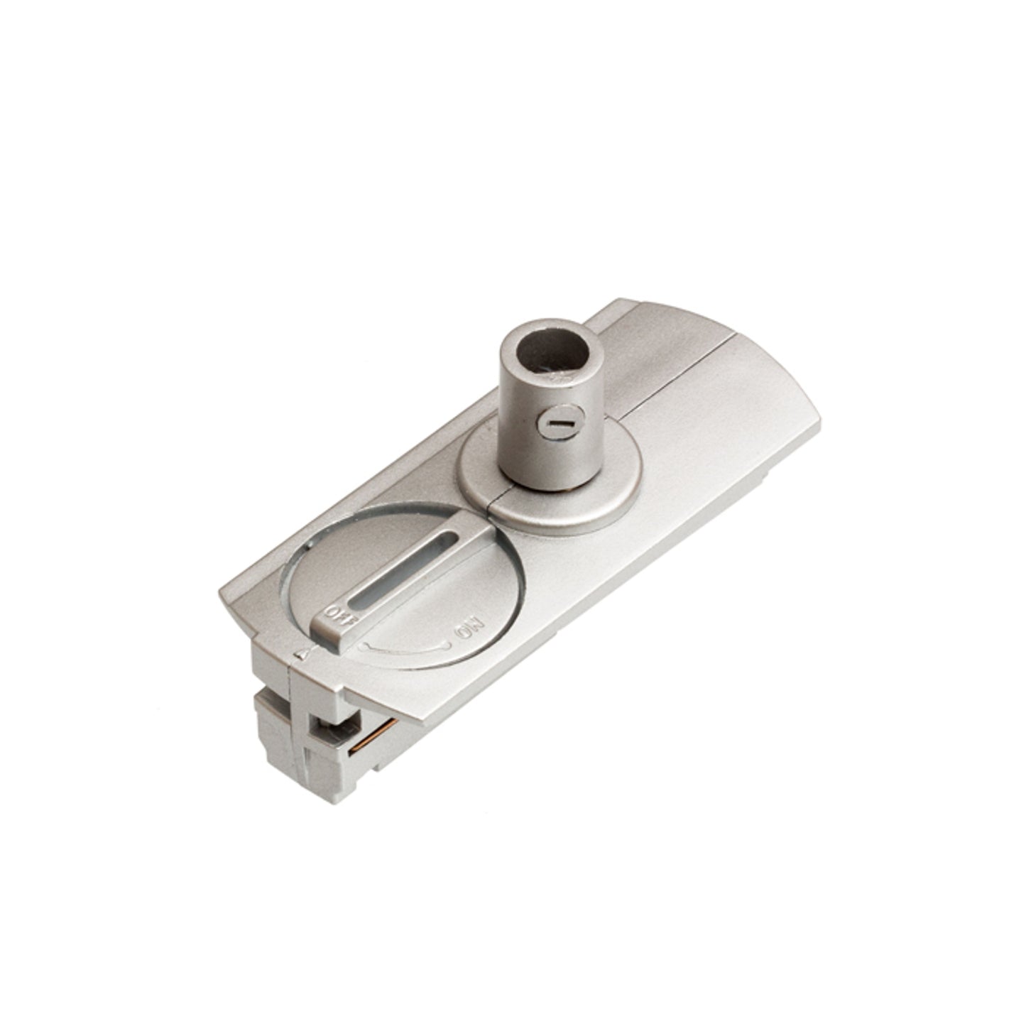 RENDL 1-circuit track system 1F adapter silver grey 230V R12295 1