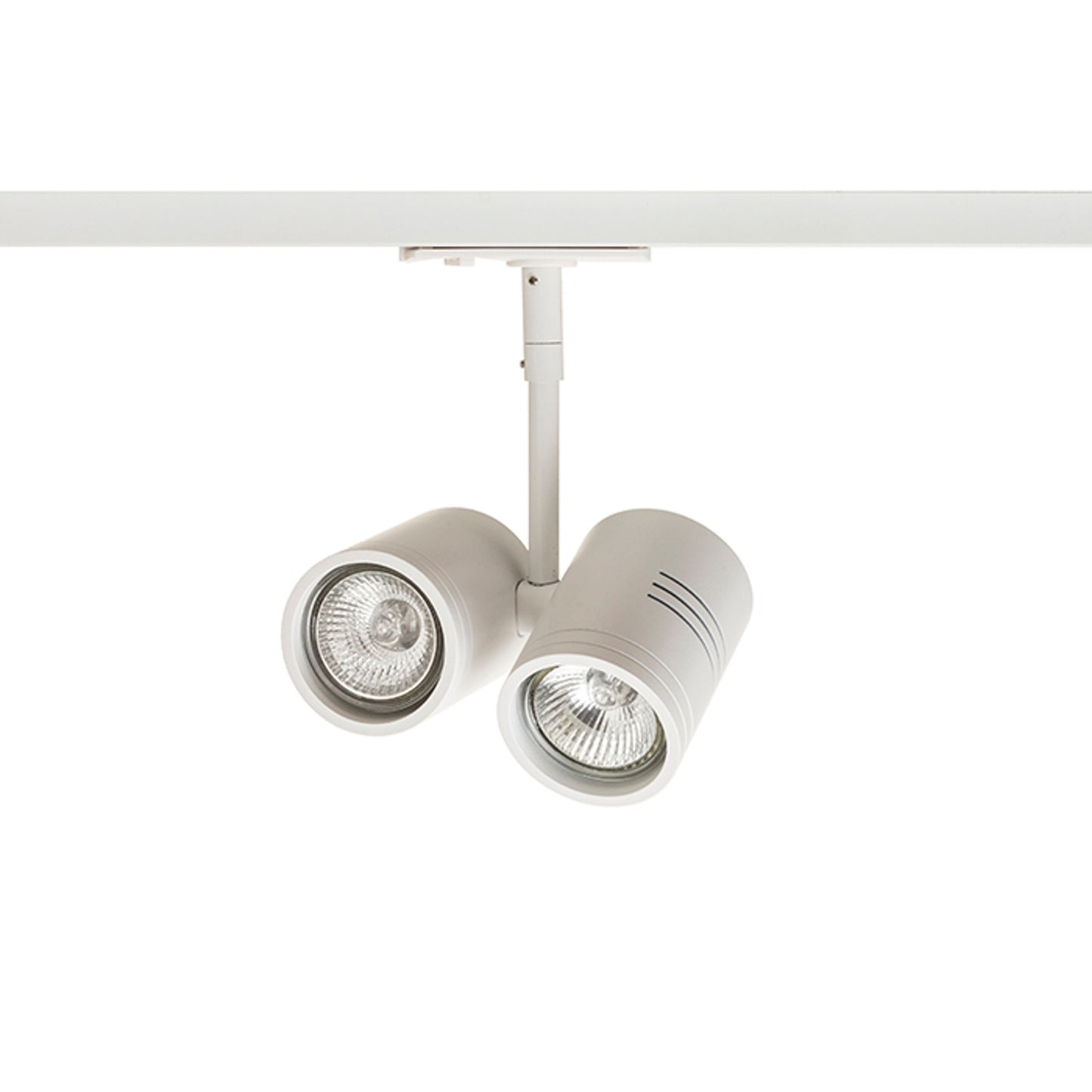 RENDL 1-circuit track system BEEBA II for 1-circuit tracks white 230V LED GU10 2x8W R12314 5