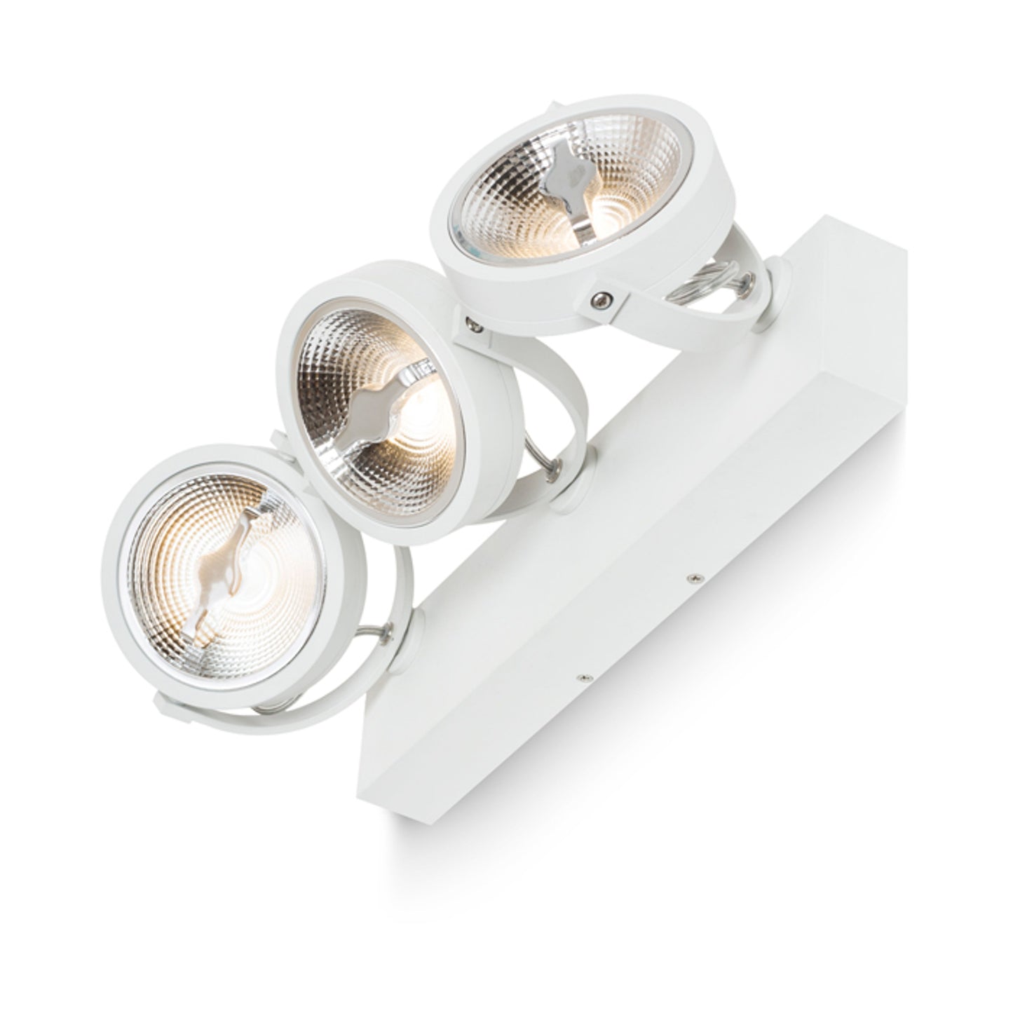 RENDL spotlight KELLY LED III wall white 230V LED 3x12W 24° 3000K R12336 4