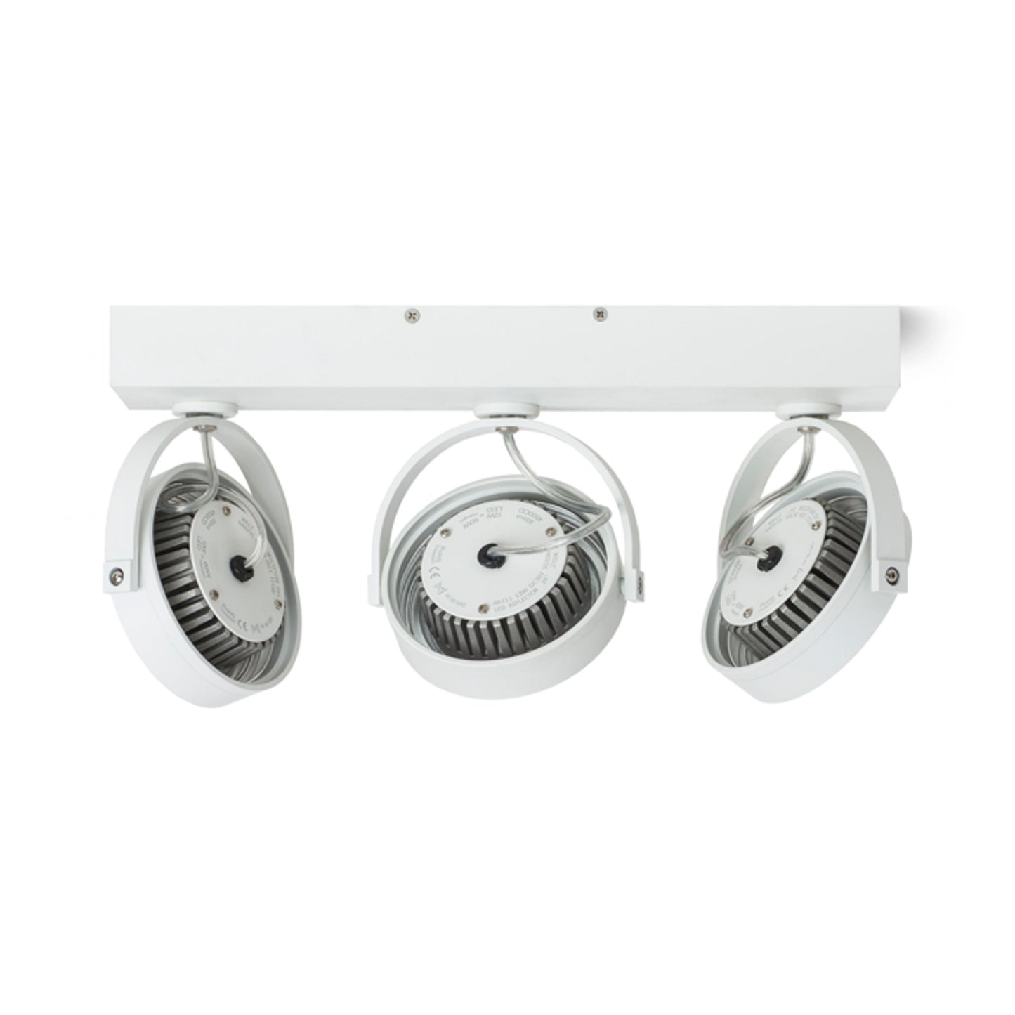 RENDL spotlight KELLY LED III wall white 230V LED 3x12W 24° 3000K R12336 6