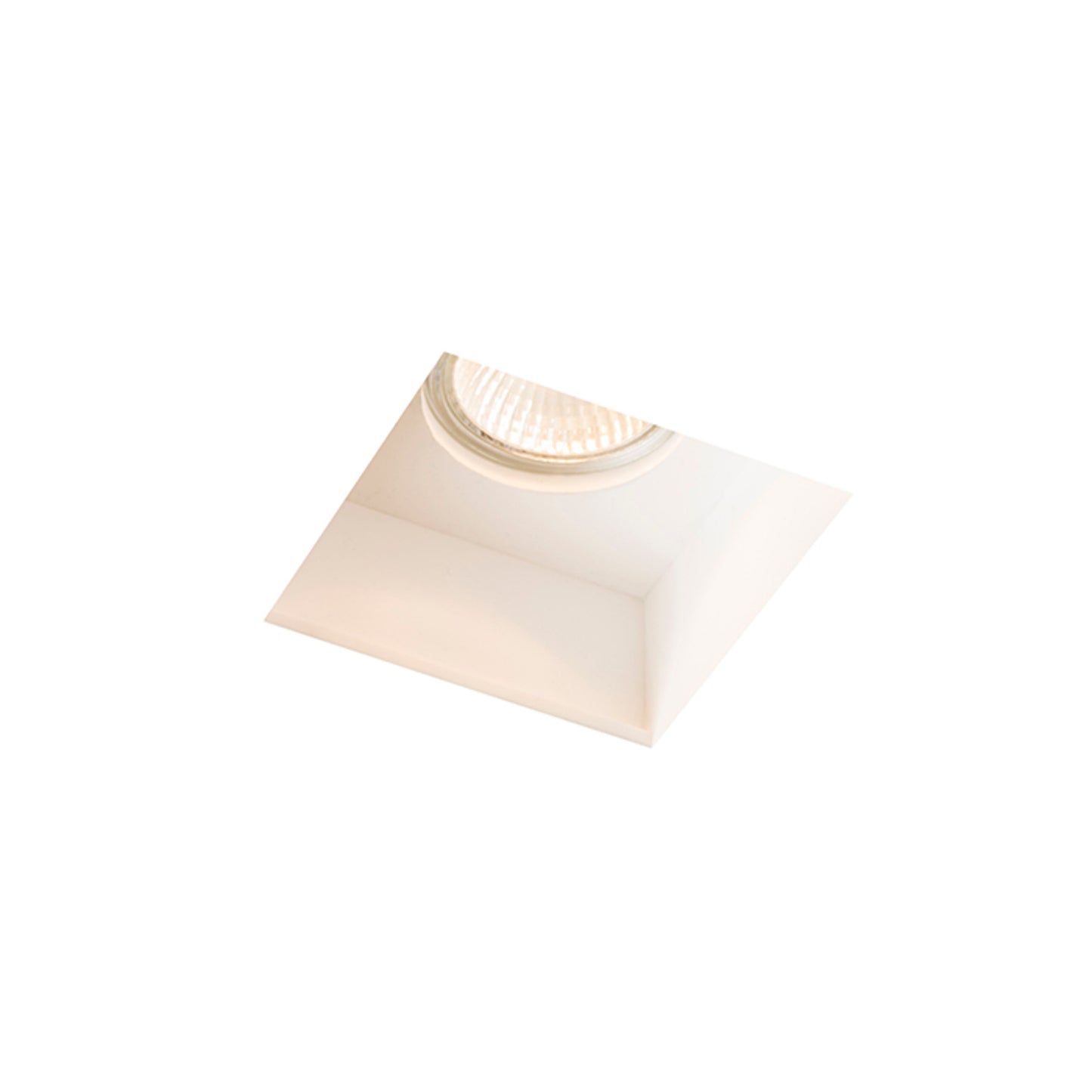 RENDL recessed light DAG SQ recessed plaster 230V LED GU10 8W R12355 1