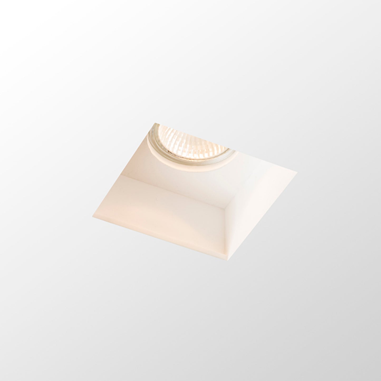 RENDL recessed light DAG SQ recessed plaster 230V LED GU10 8W R12355 3
