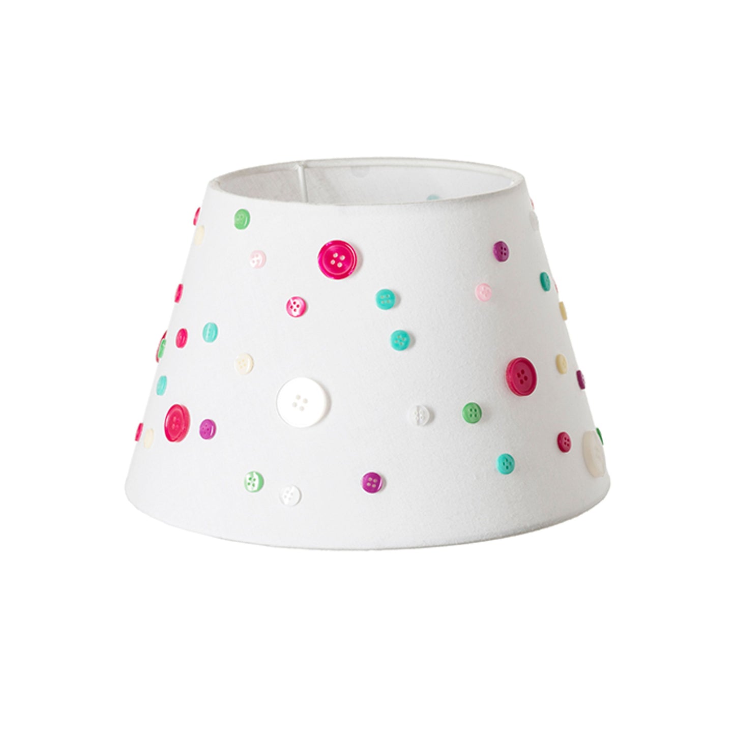 RENDL shades, shade bases, pendent sets DELISA 25/16 shade white buttons max. 28W R12388 5