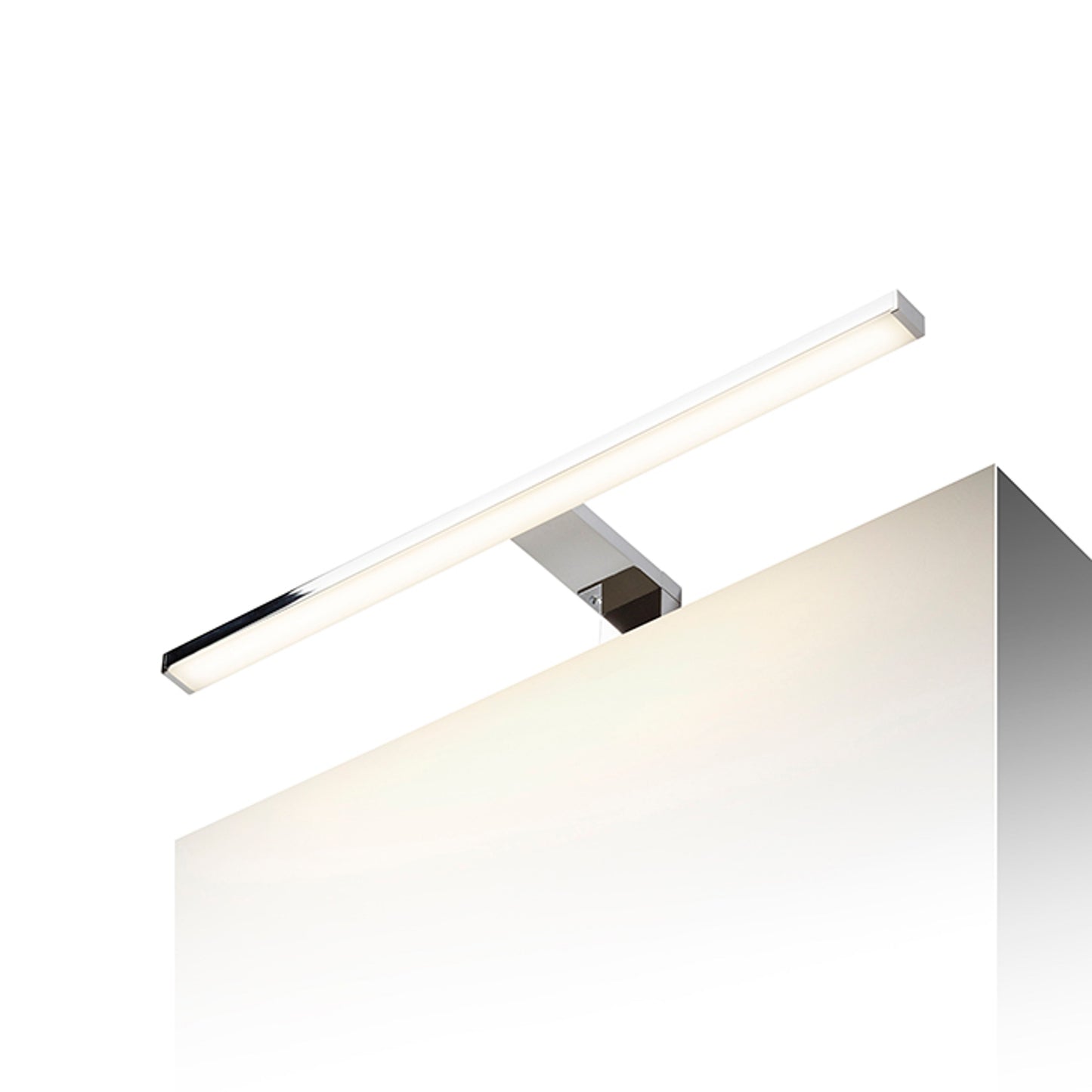 RENDL wall lamp BALEA 500 for cabinets chrome 230V LED 7W 120° IP44 3000K R12400 4