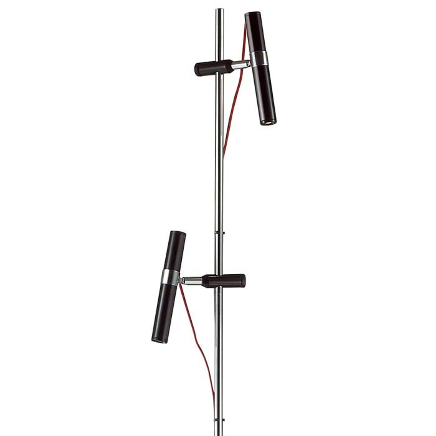 RENDL floor lamp VIPER FL black chrome 230V LED 2x3W 60° 3000K R12463 2