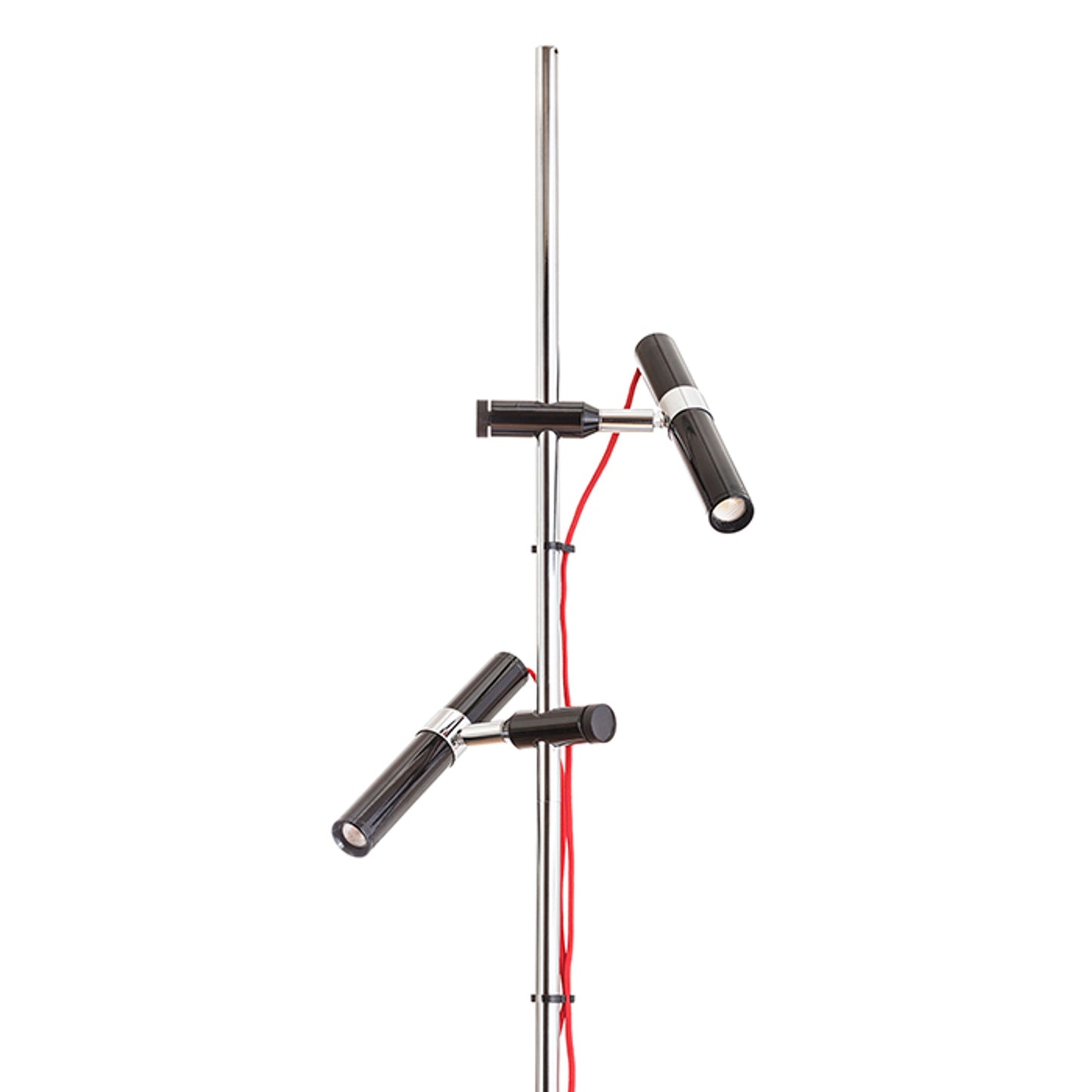 RENDL floor lamp VIPER FL black chrome 230V LED 2x3W 60° 3000K R12463 4