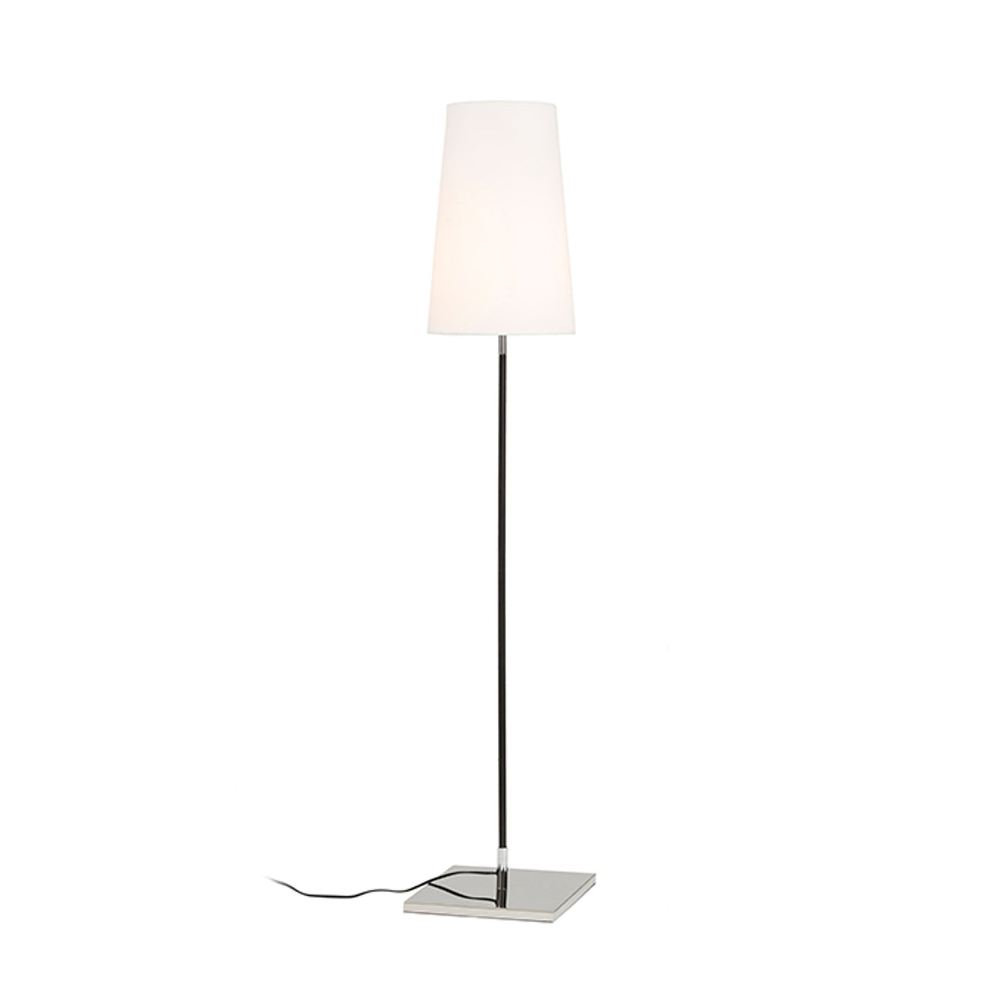 RENDL floor lamp LULU floor white/black chrome 230V LED E27 8W R12466 2