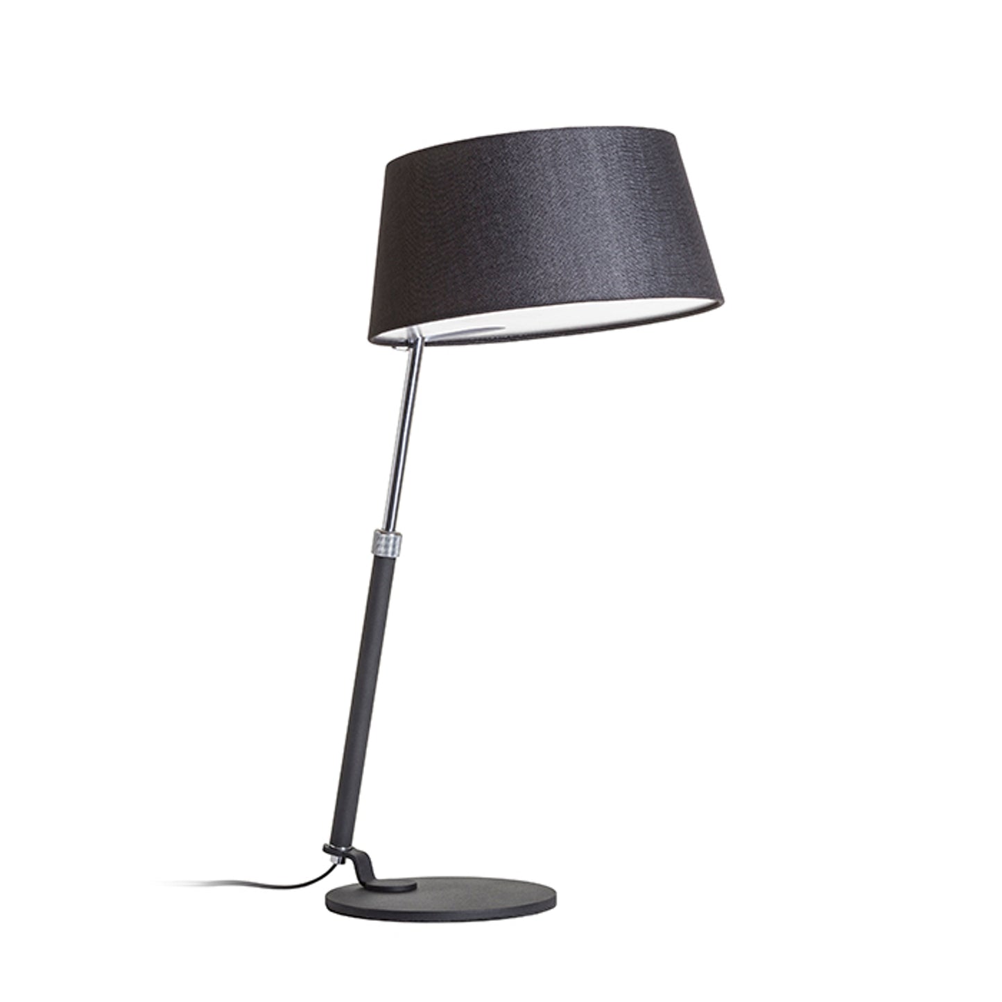 RENDL table lamp RITZY table black chrome 230V LED E27 15W R12486 1