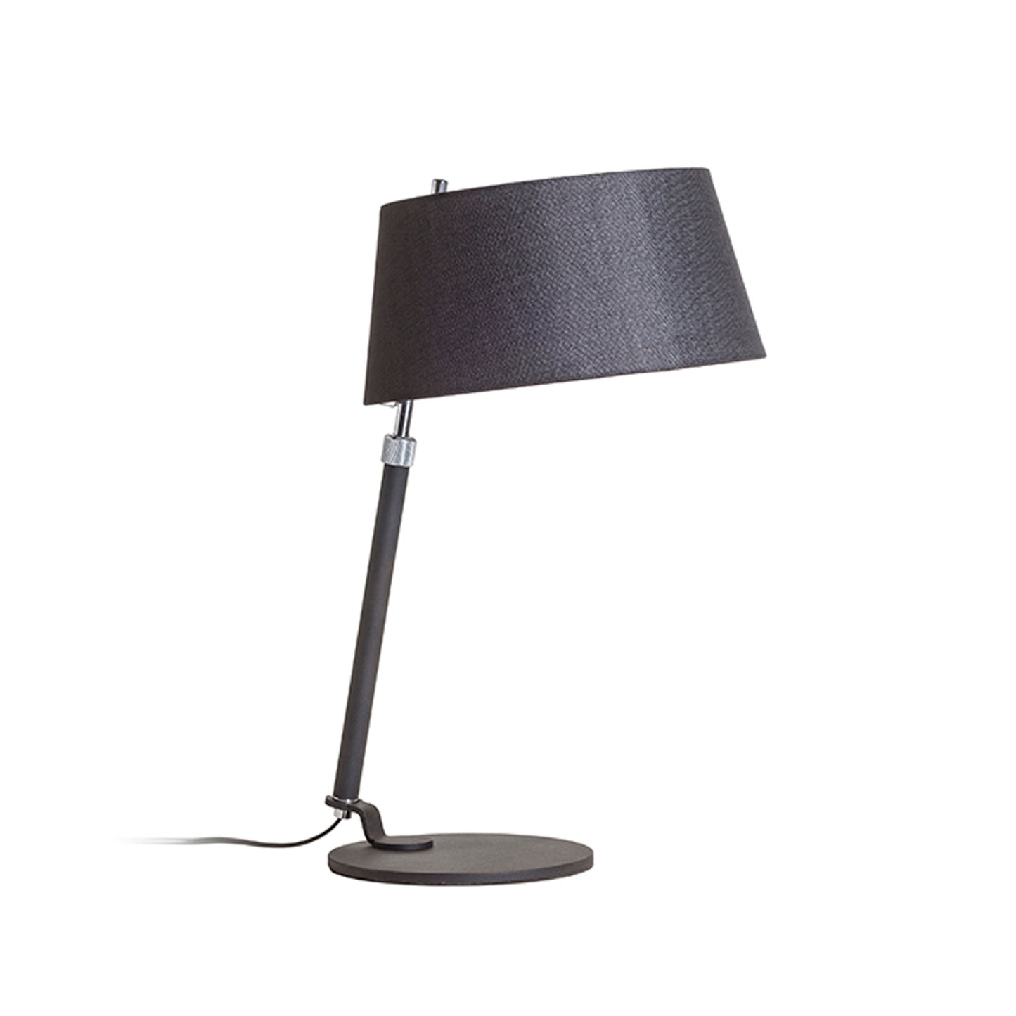 RENDL table lamp RITZY table black chrome 230V LED E27 15W R12486 10